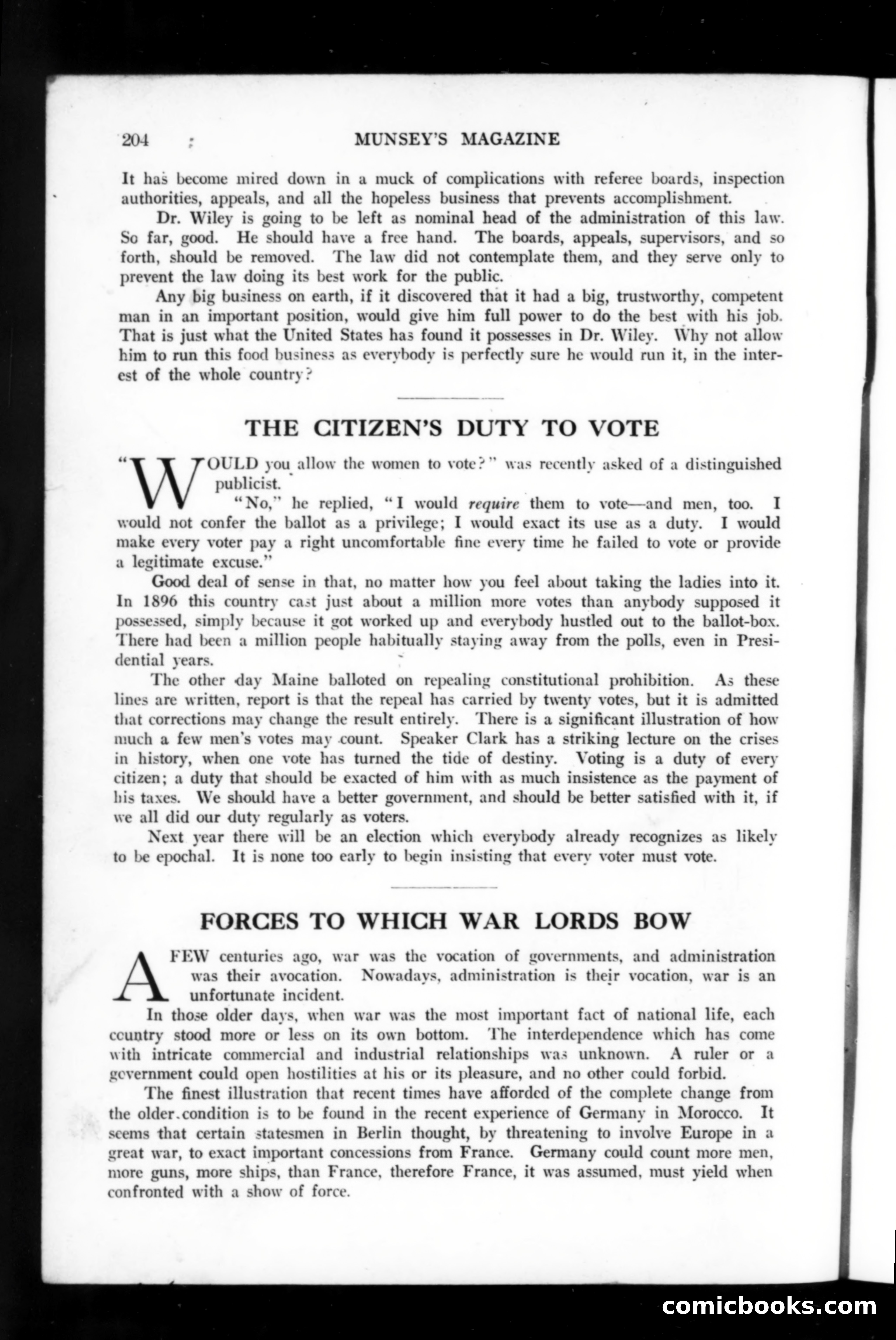 Munsey's Magazine, November 1911 — page 50 of 156