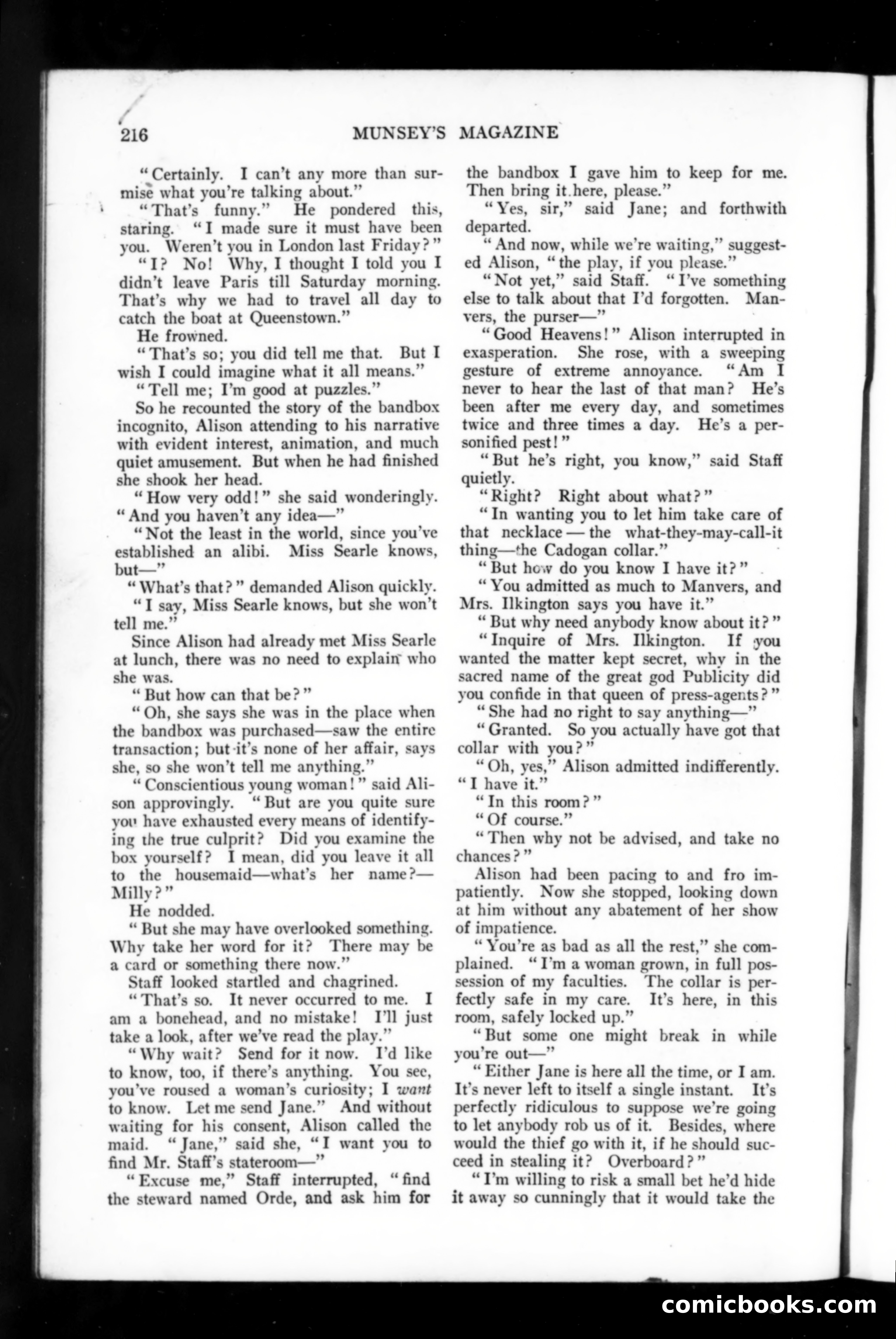 Munsey's Magazine, November 1911 — page 62 of 156