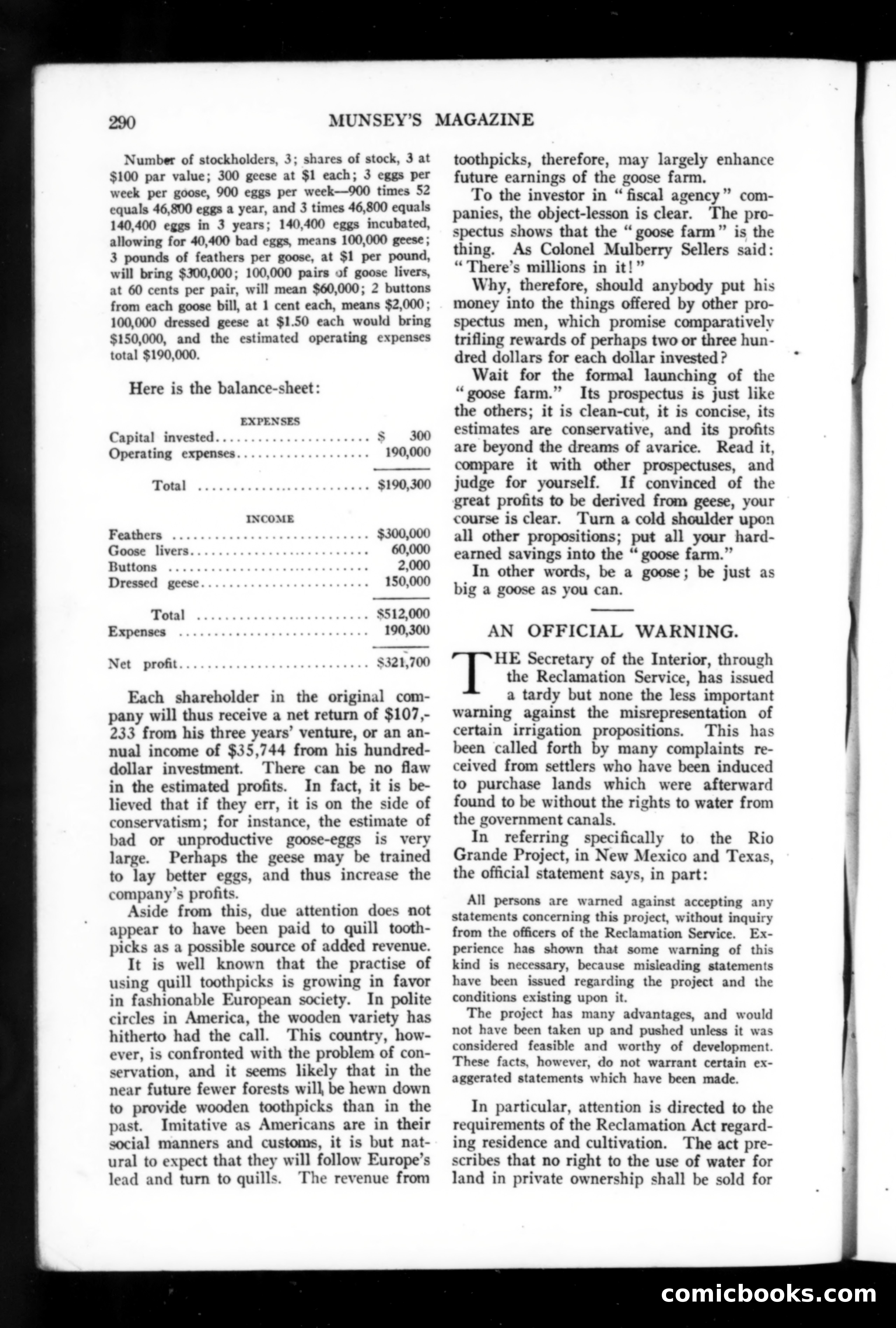 Munsey's Magazine, November 1911 — page 136 of 156