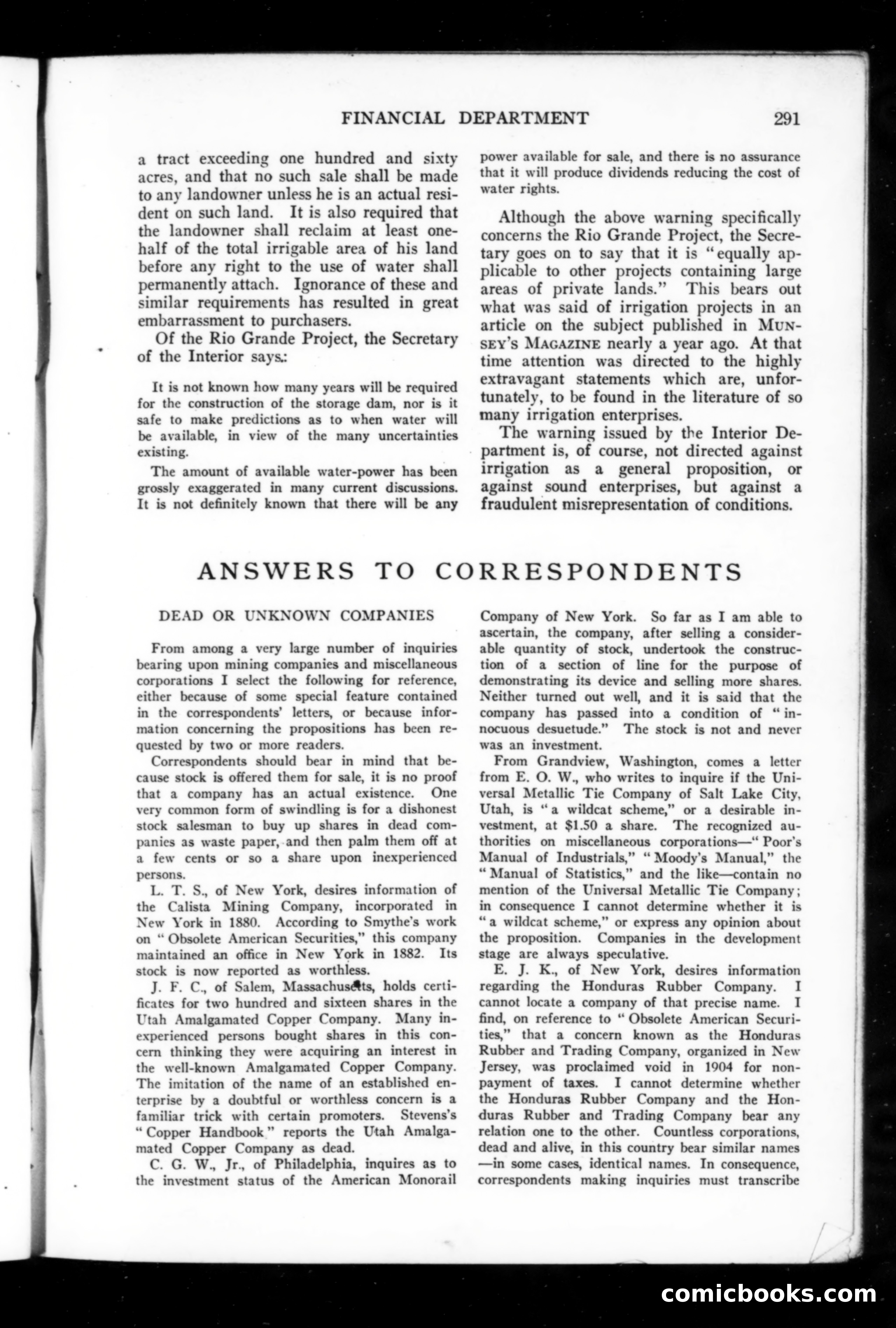 Munsey's Magazine, November 1911 — page 137 of 156