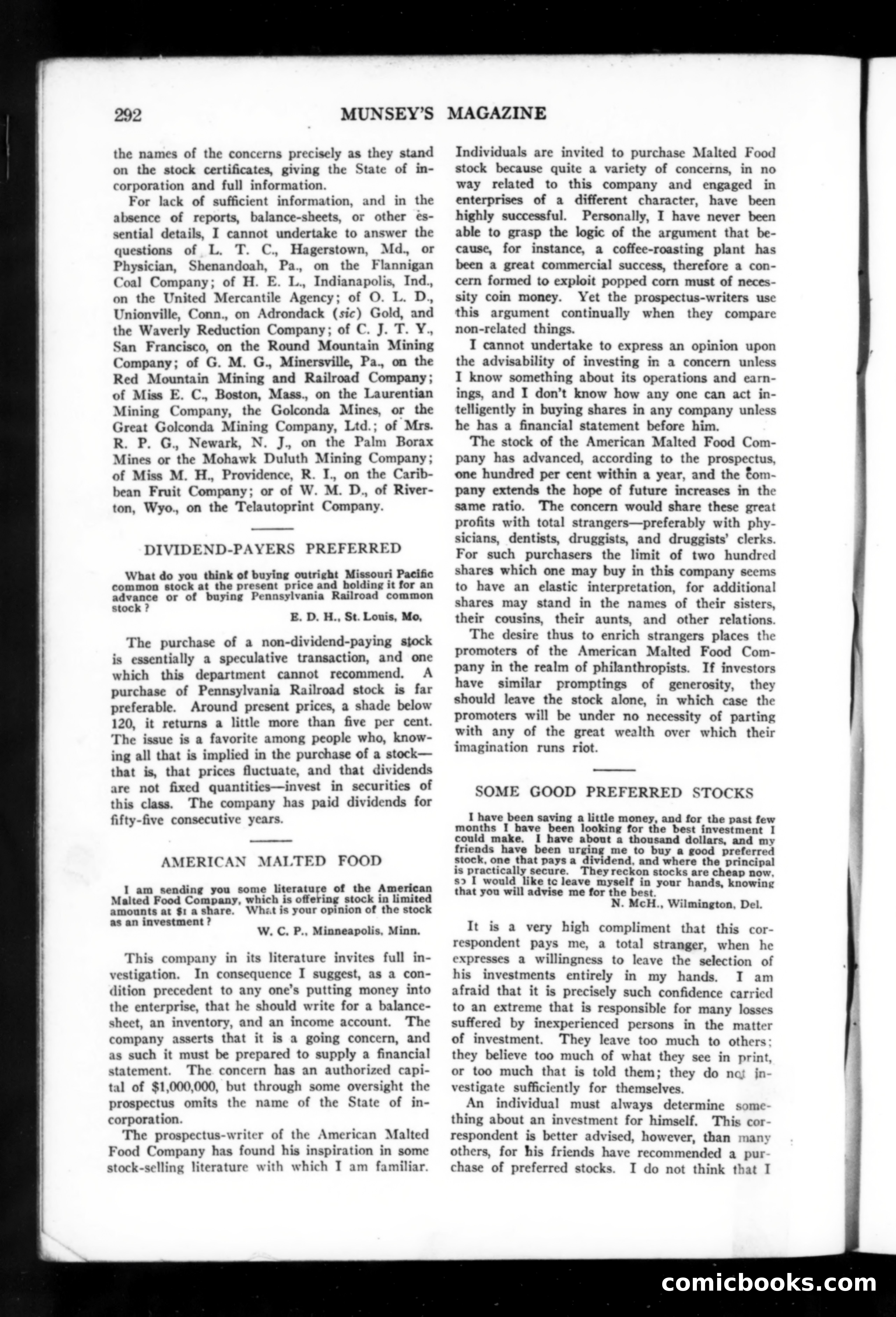Munsey's Magazine, November 1911 — page 138 of 156