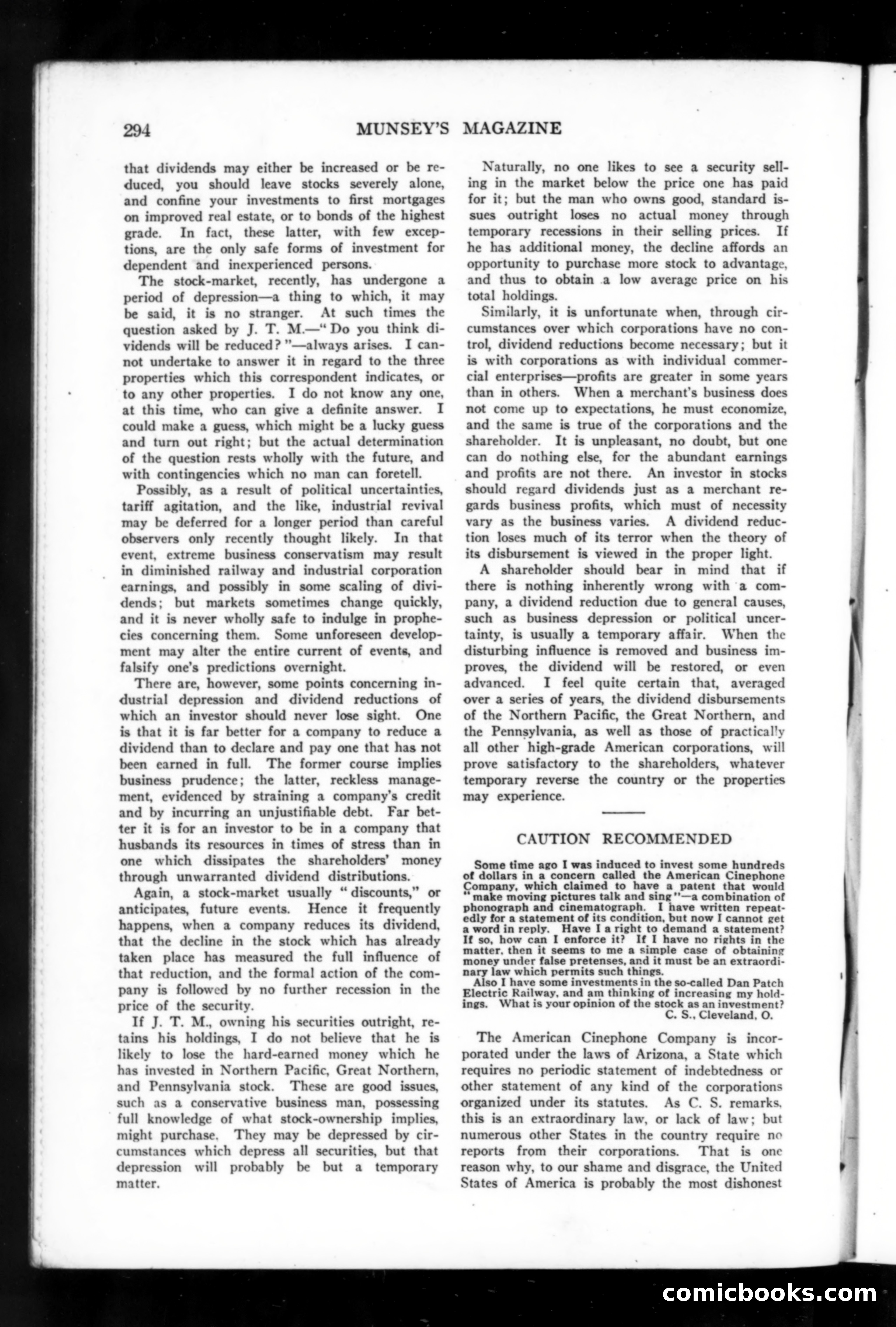 Munsey's Magazine, November 1911 — page 140 of 156