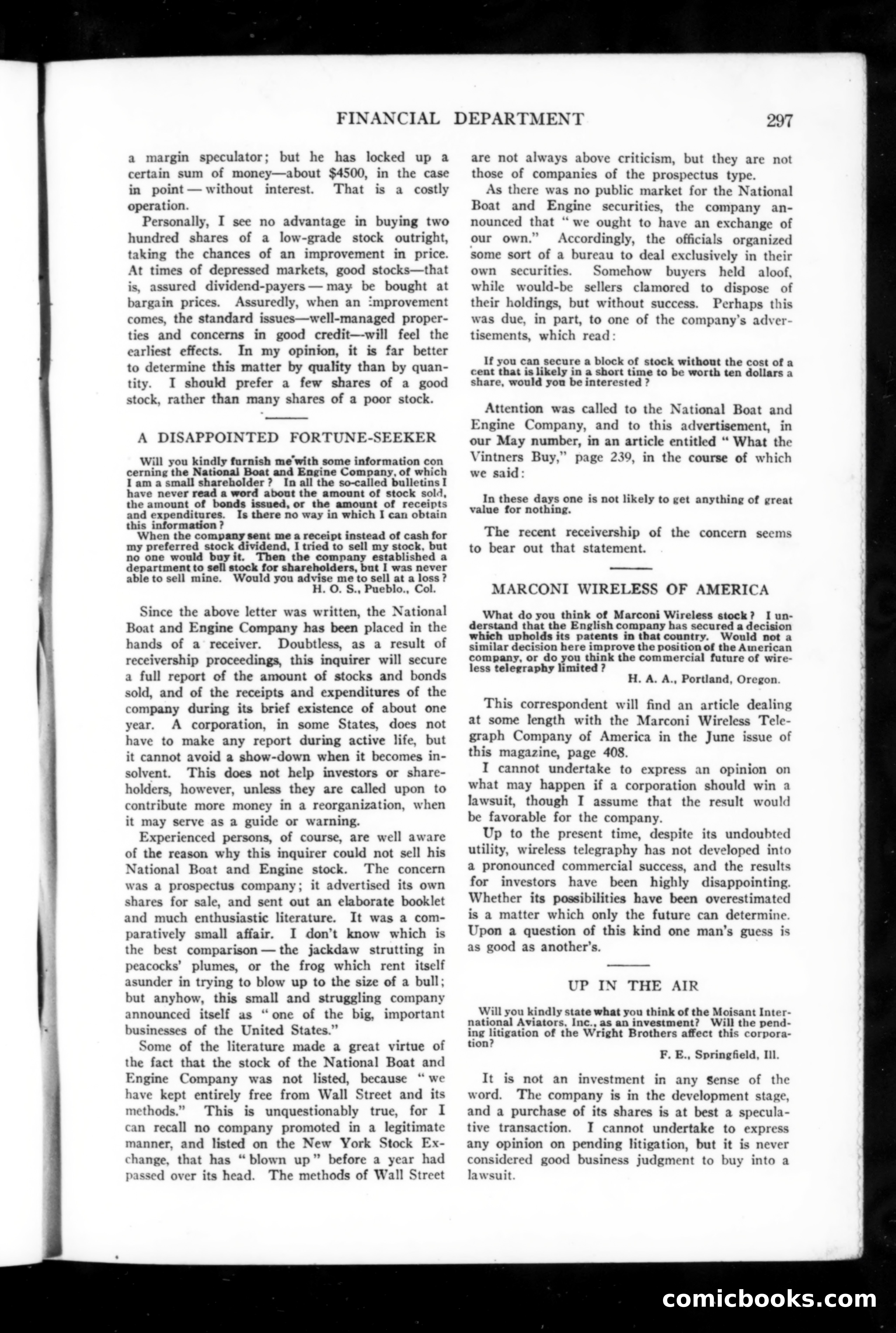 Munsey's Magazine, November 1911 — page 143 of 156