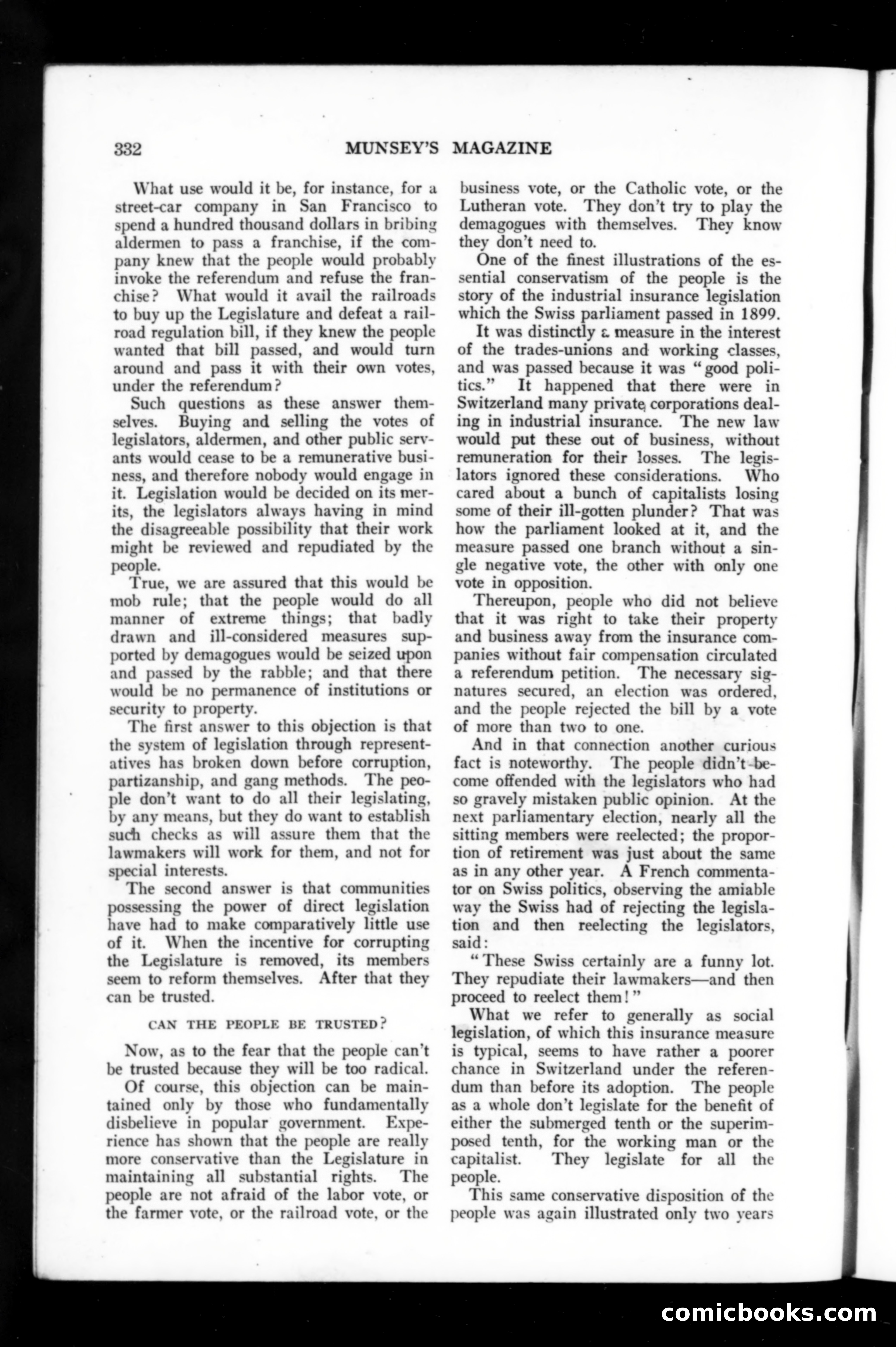 Munsey's Magazine, Vol. XLVI, No. III — page 22 of 148