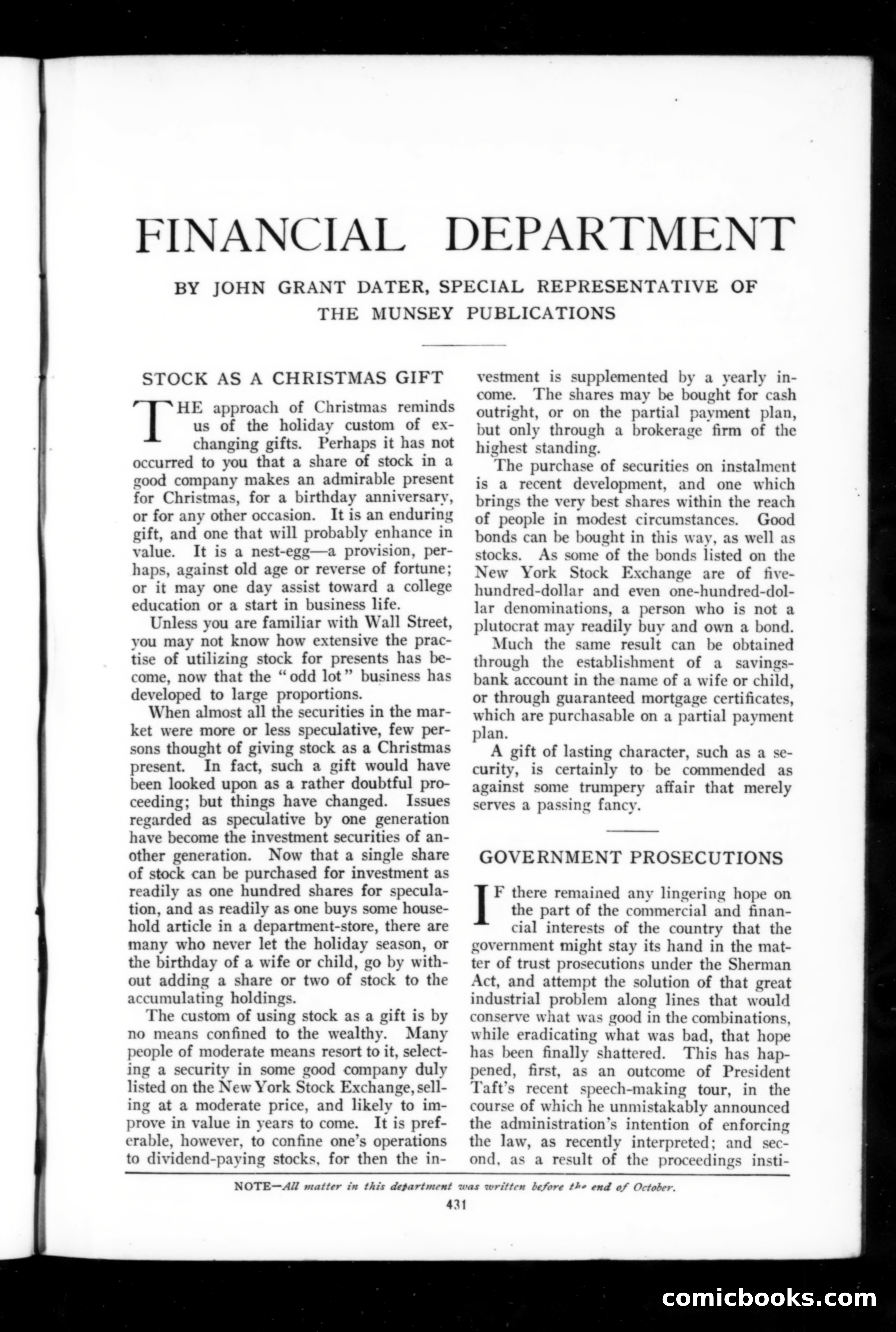 Munsey's Magazine, Vol. XLVI, No. III — page 121 of 148