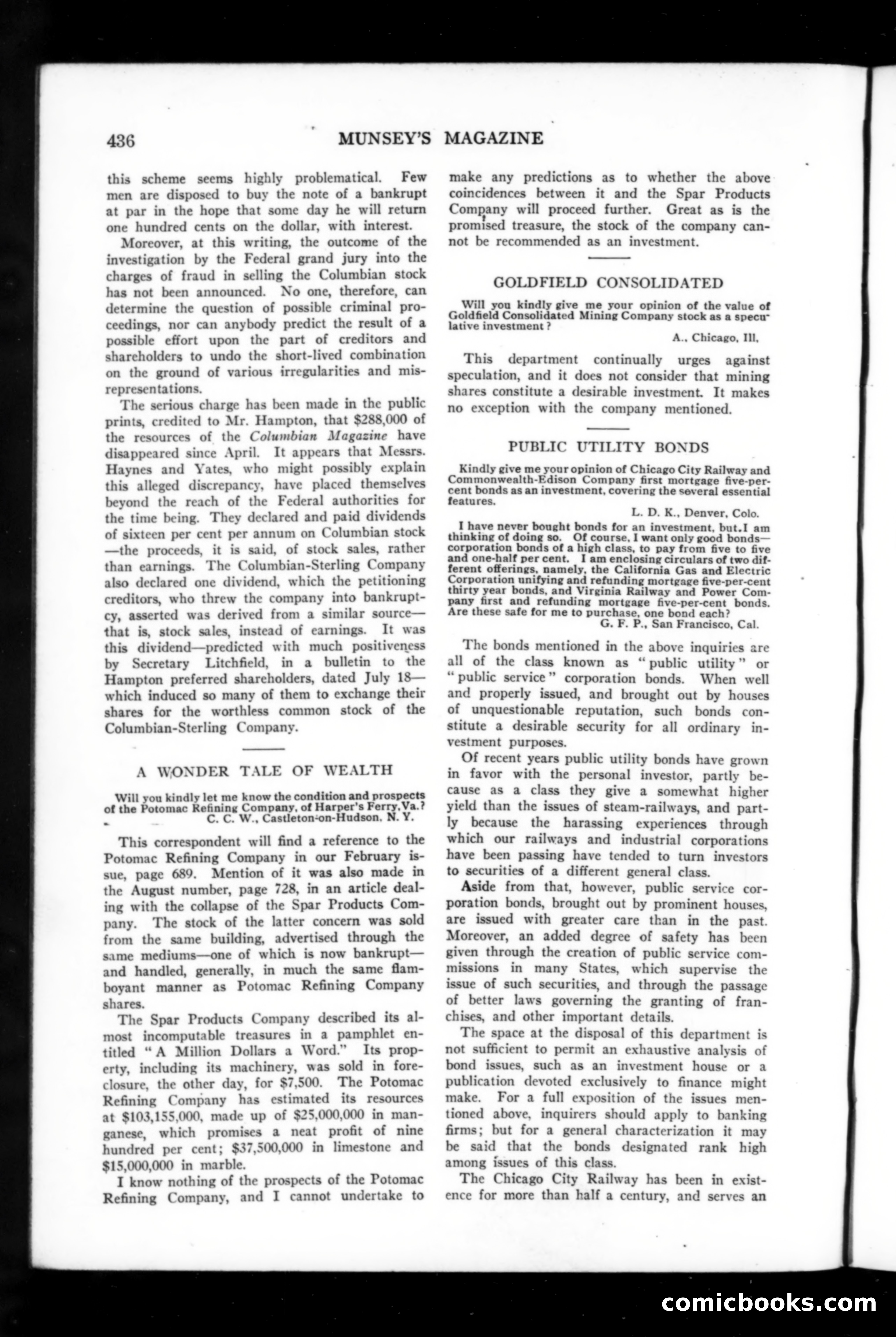 Munsey's Magazine, Vol. XLVI, No. III — page 126 of 148