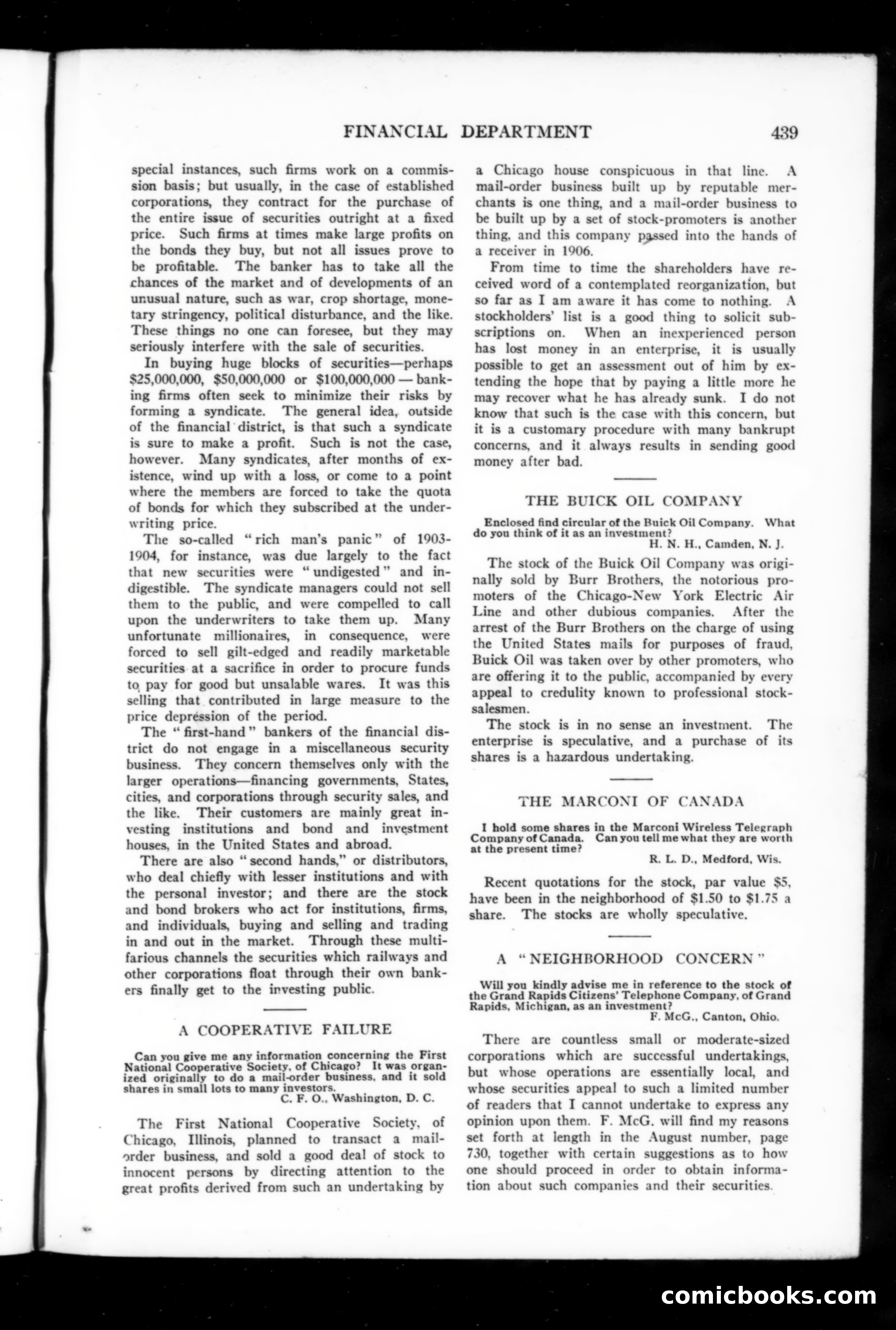 Munsey's Magazine, Vol. XLVI, No. III — page 129 of 148