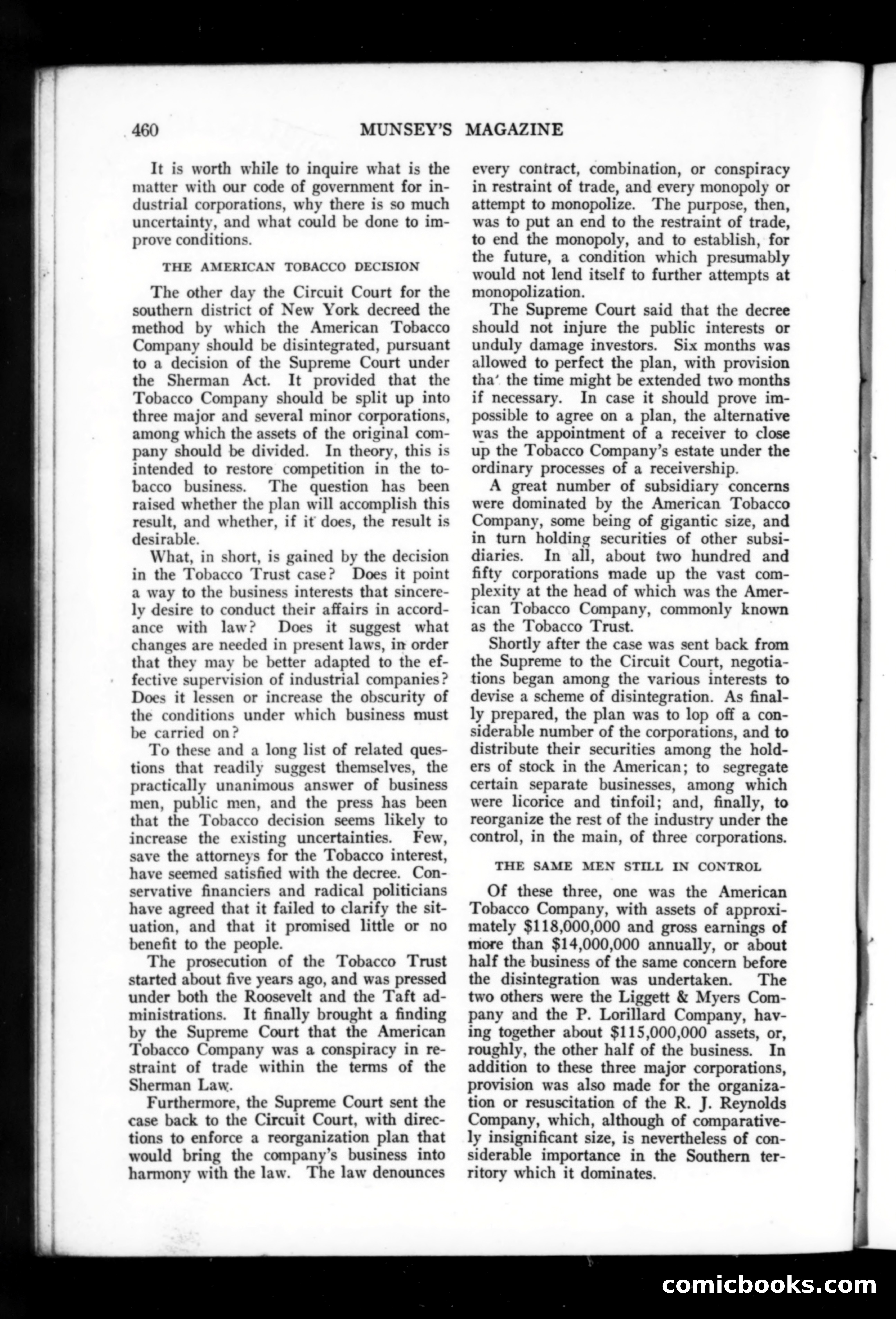 Munsey's Magazine, January 1912 — page 2 of 158