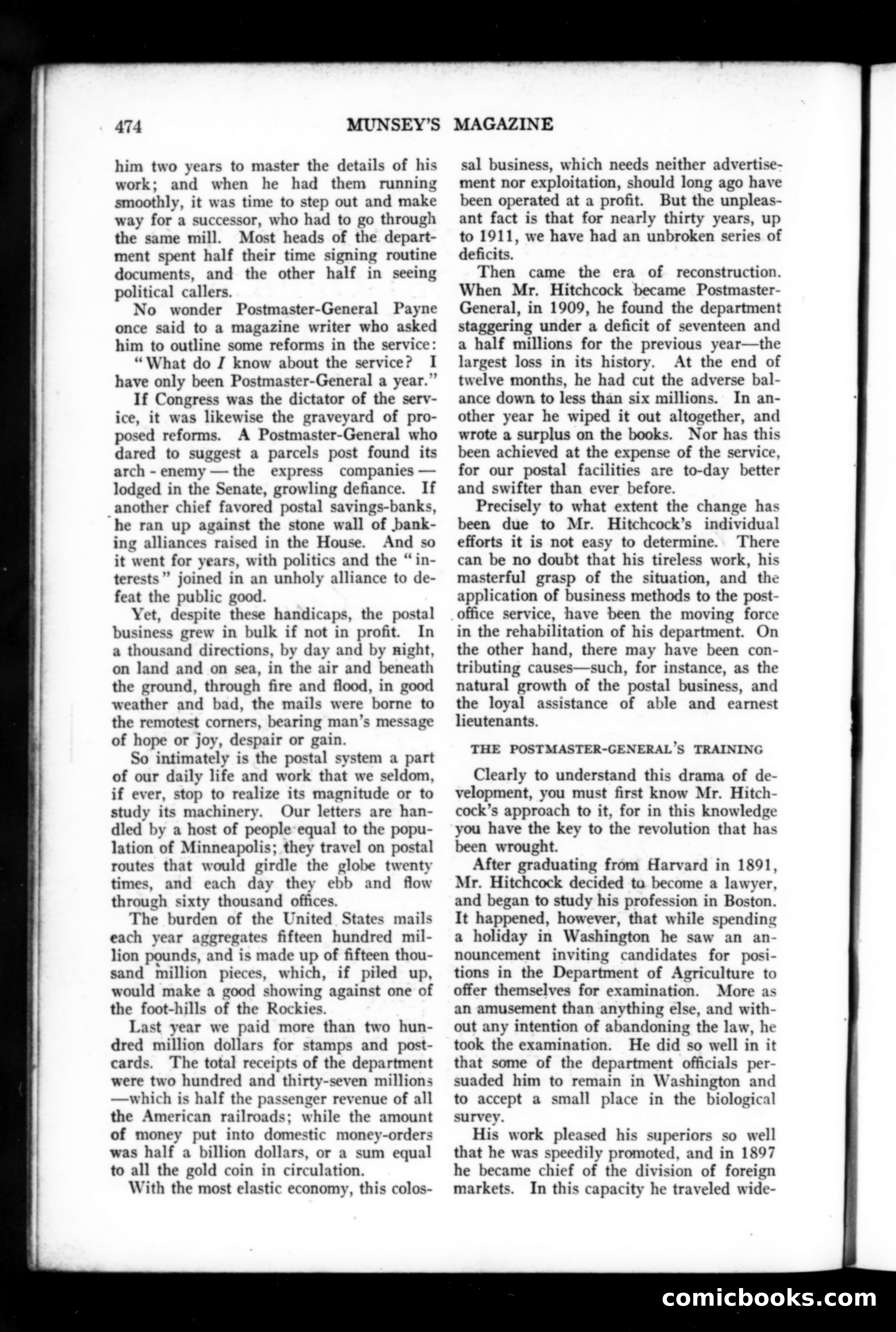 Munsey's Magazine, January 1912 — page 16 of 158