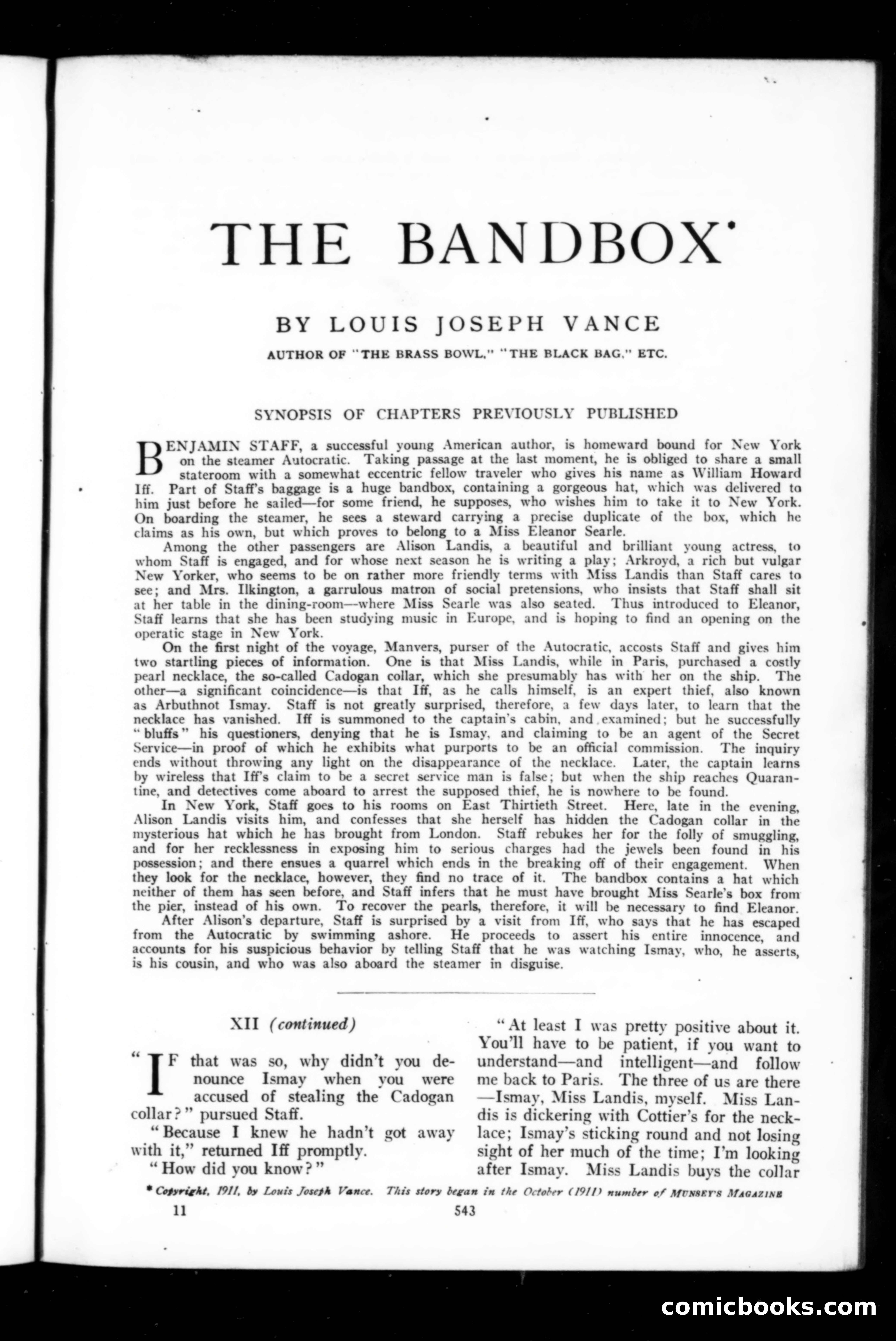 Munsey's Magazine, January 1912 — page 85 of 158