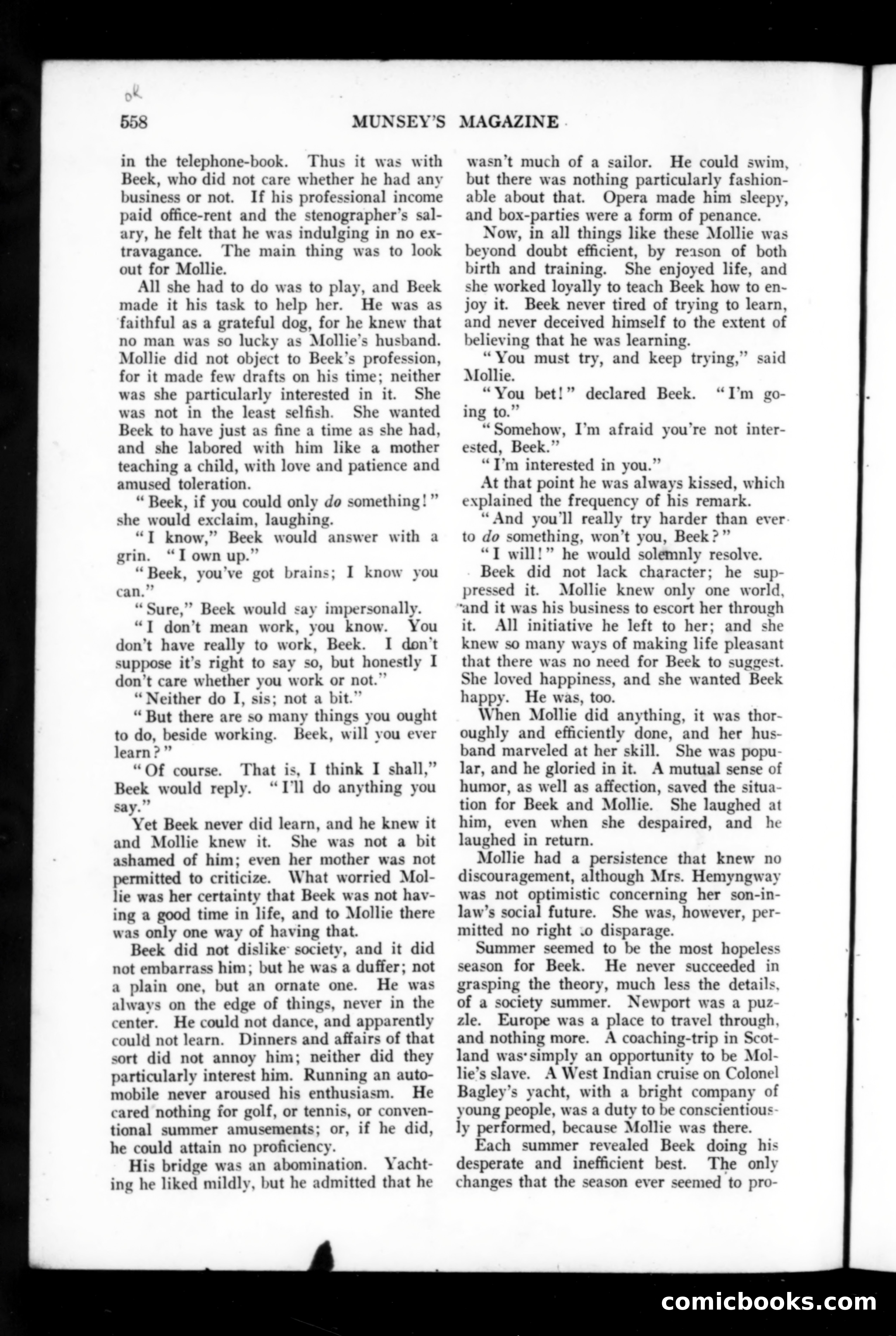 Munsey's Magazine, January 1912 — page 100 of 158