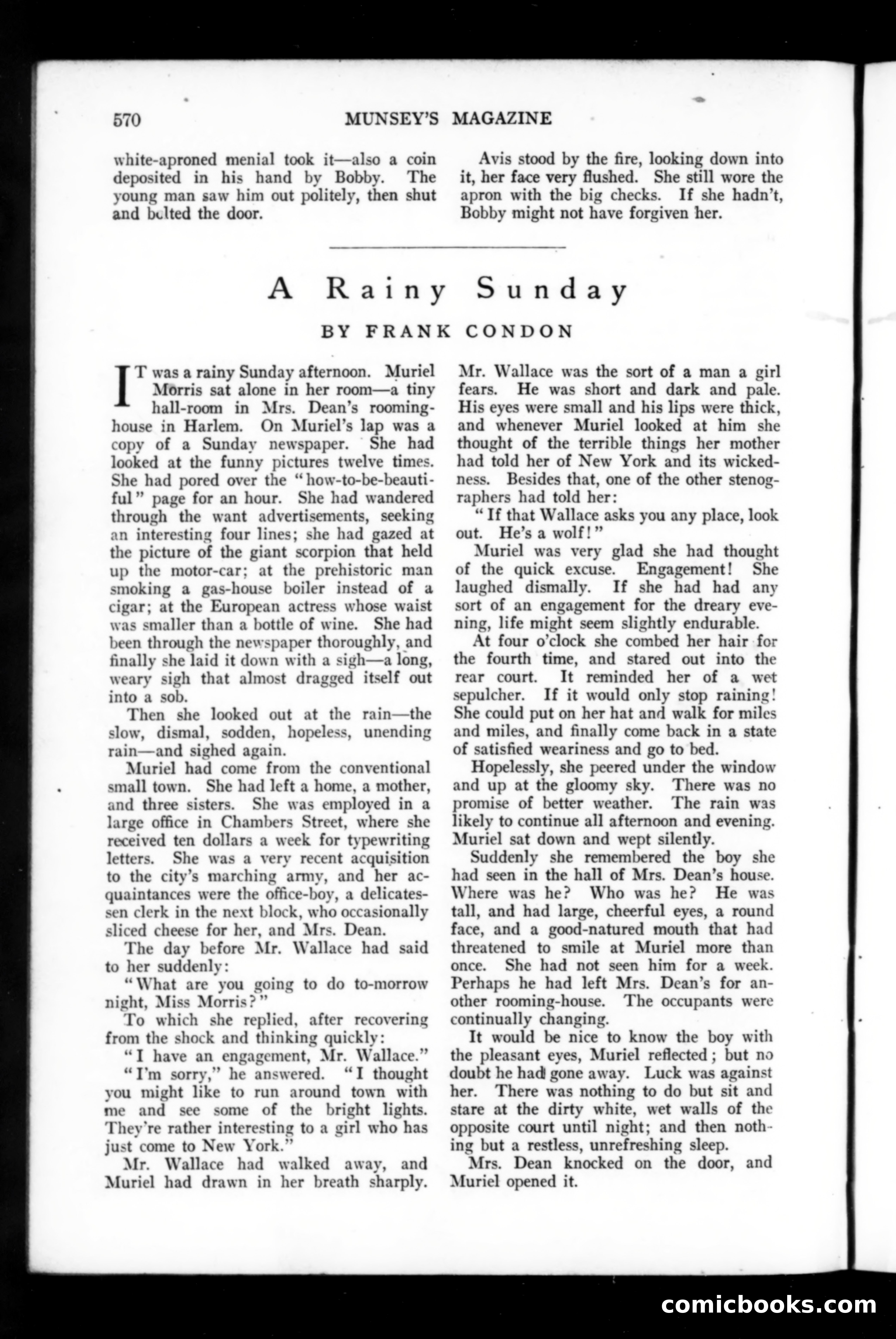 Munsey's Magazine, January 1912 — page 110 of 158