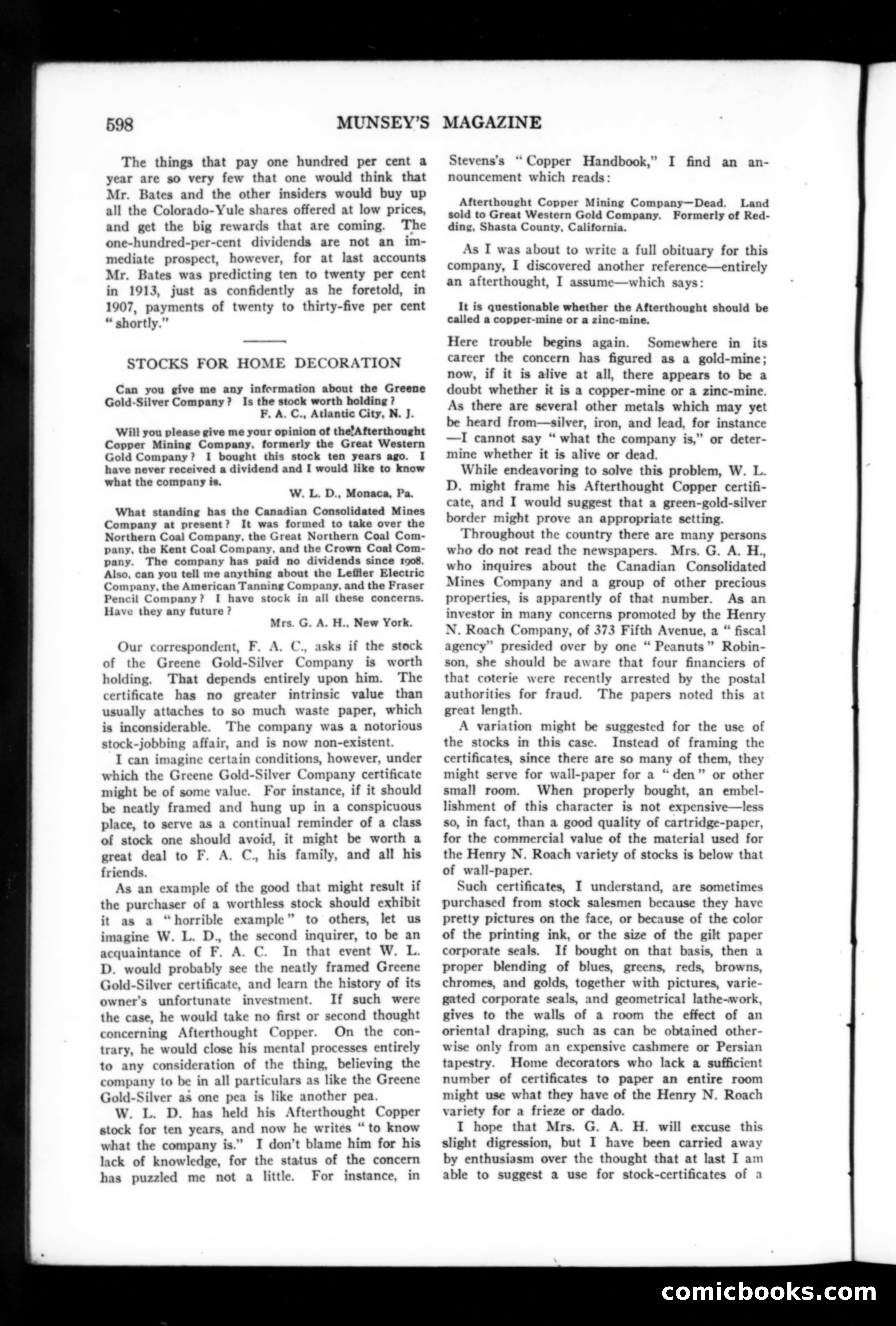 Munsey's Magazine, January 1912 — page 138 of 158