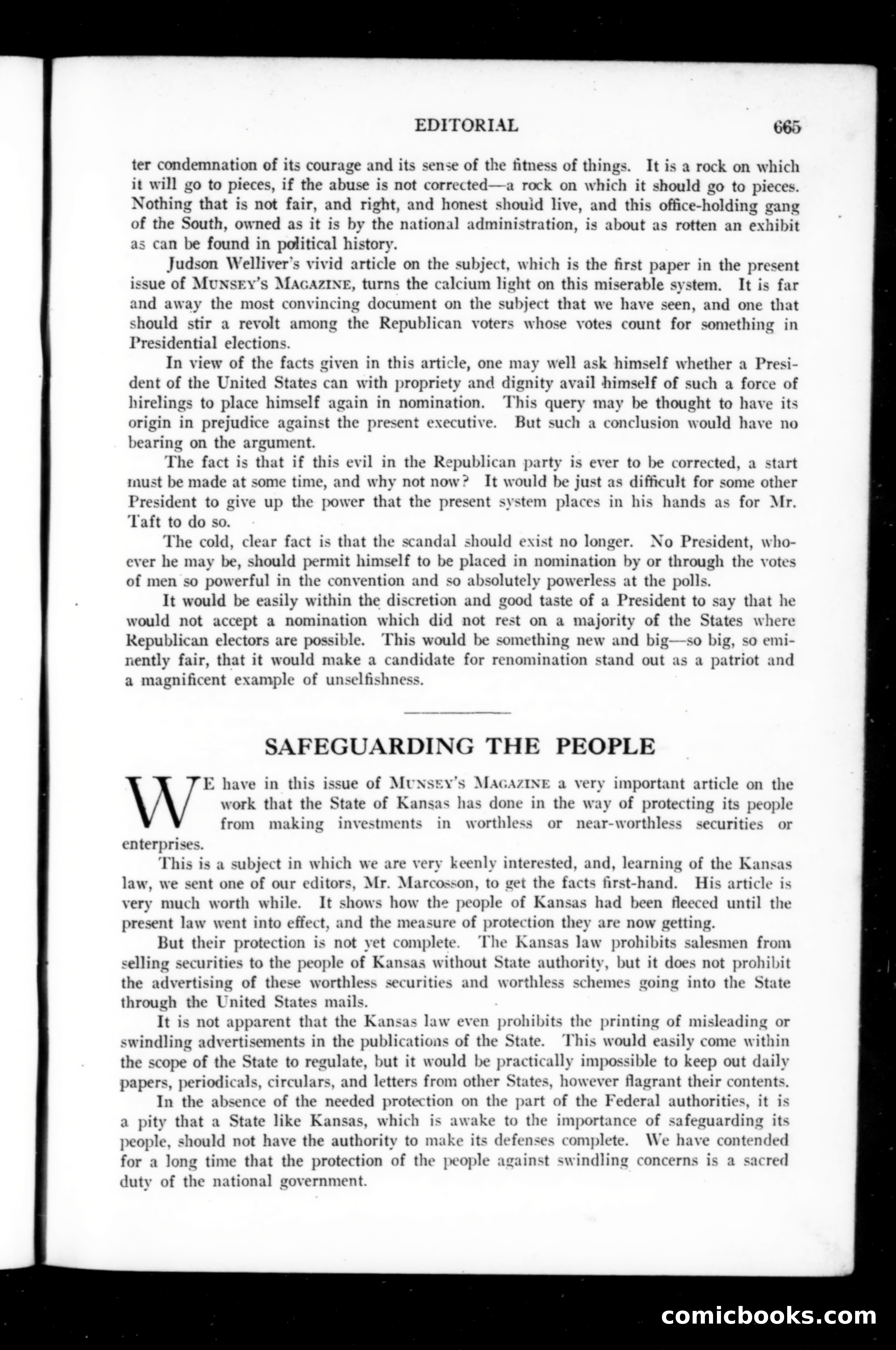 Munsey's Magazine, February 1912 — page 47 of 154