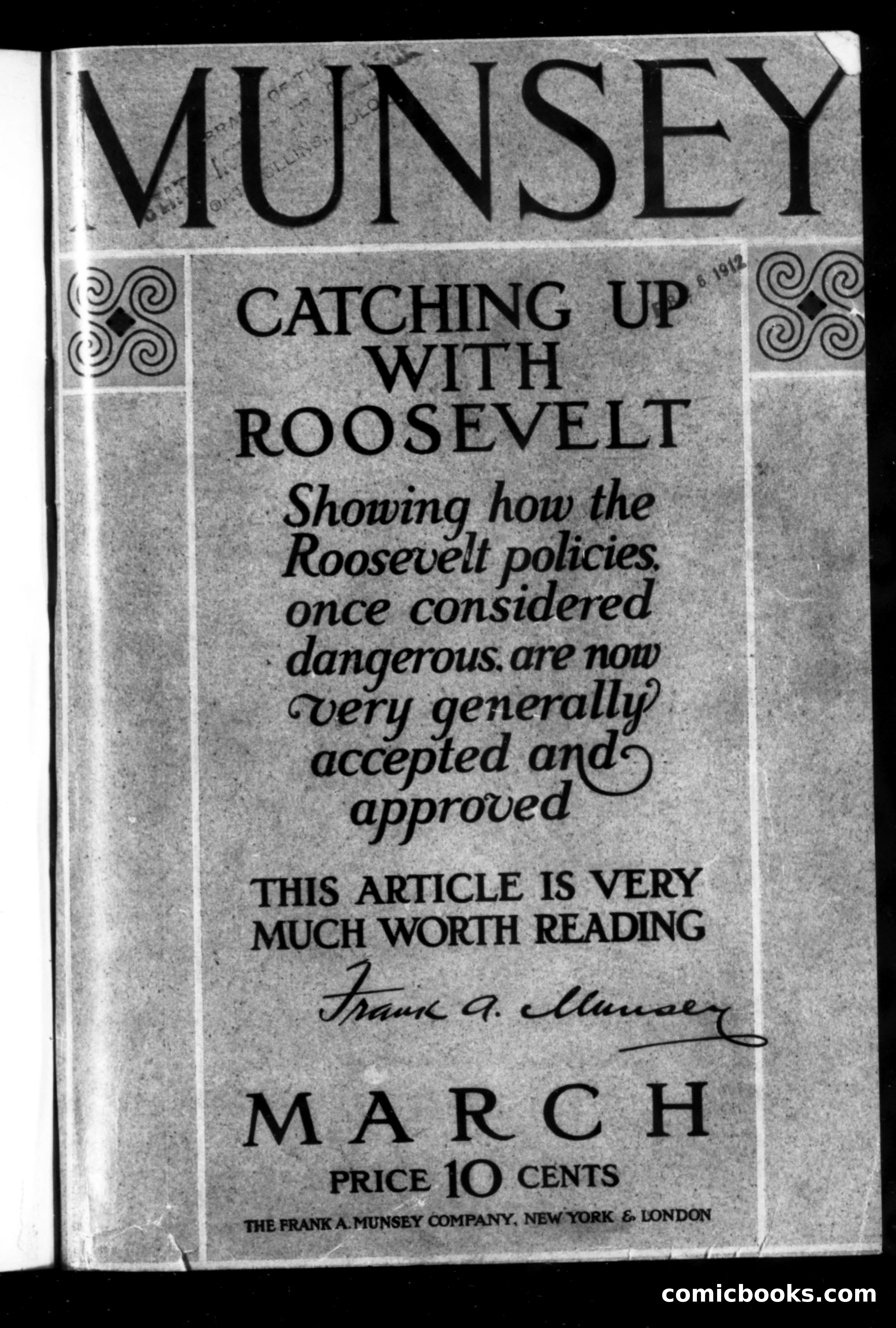 Munsey's Magazine, March 1912 — page 1 of 159