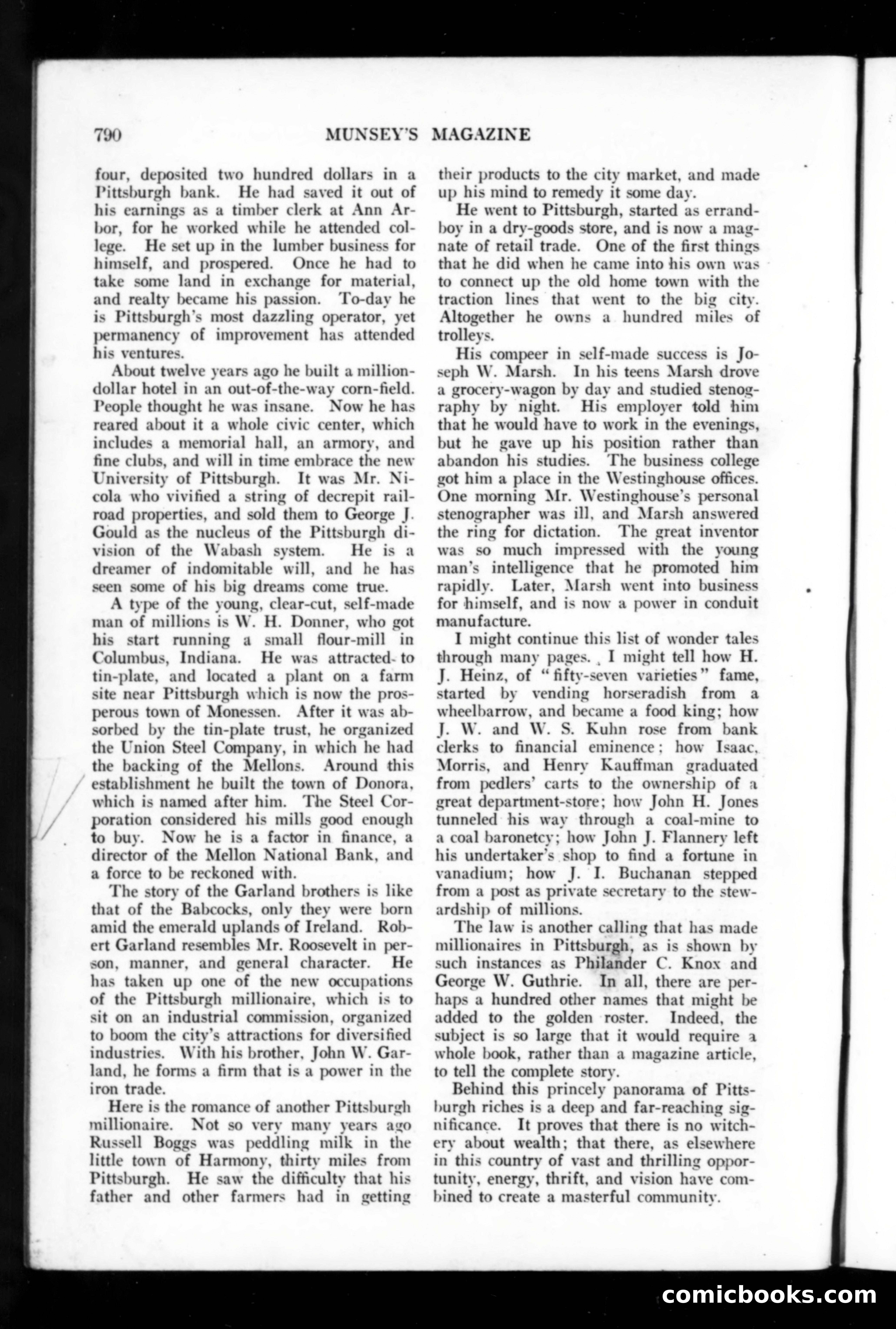 Munsey's Magazine, March 1912 — page 20 of 159