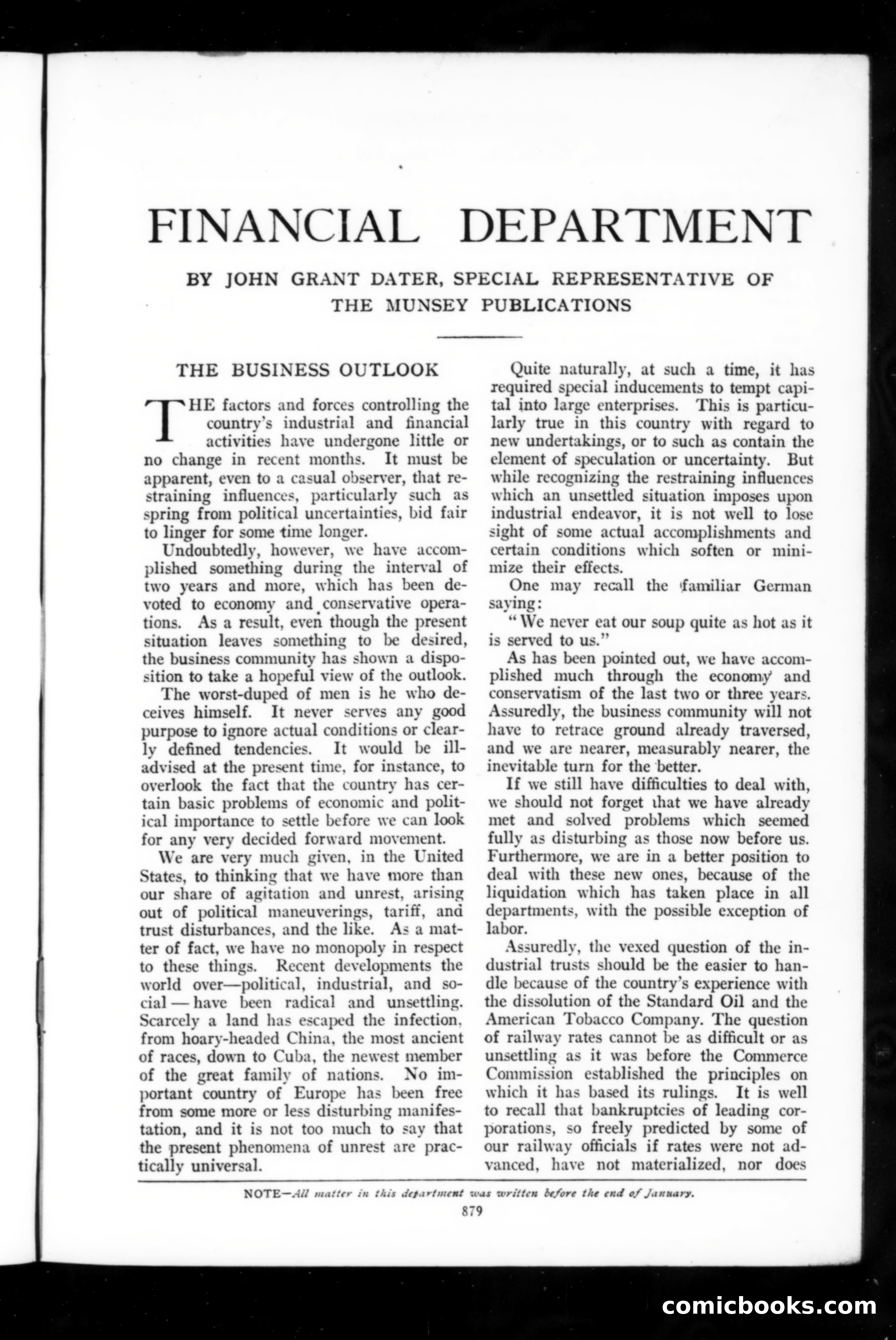 Munsey's Magazine, March 1912 — page 109 of 159