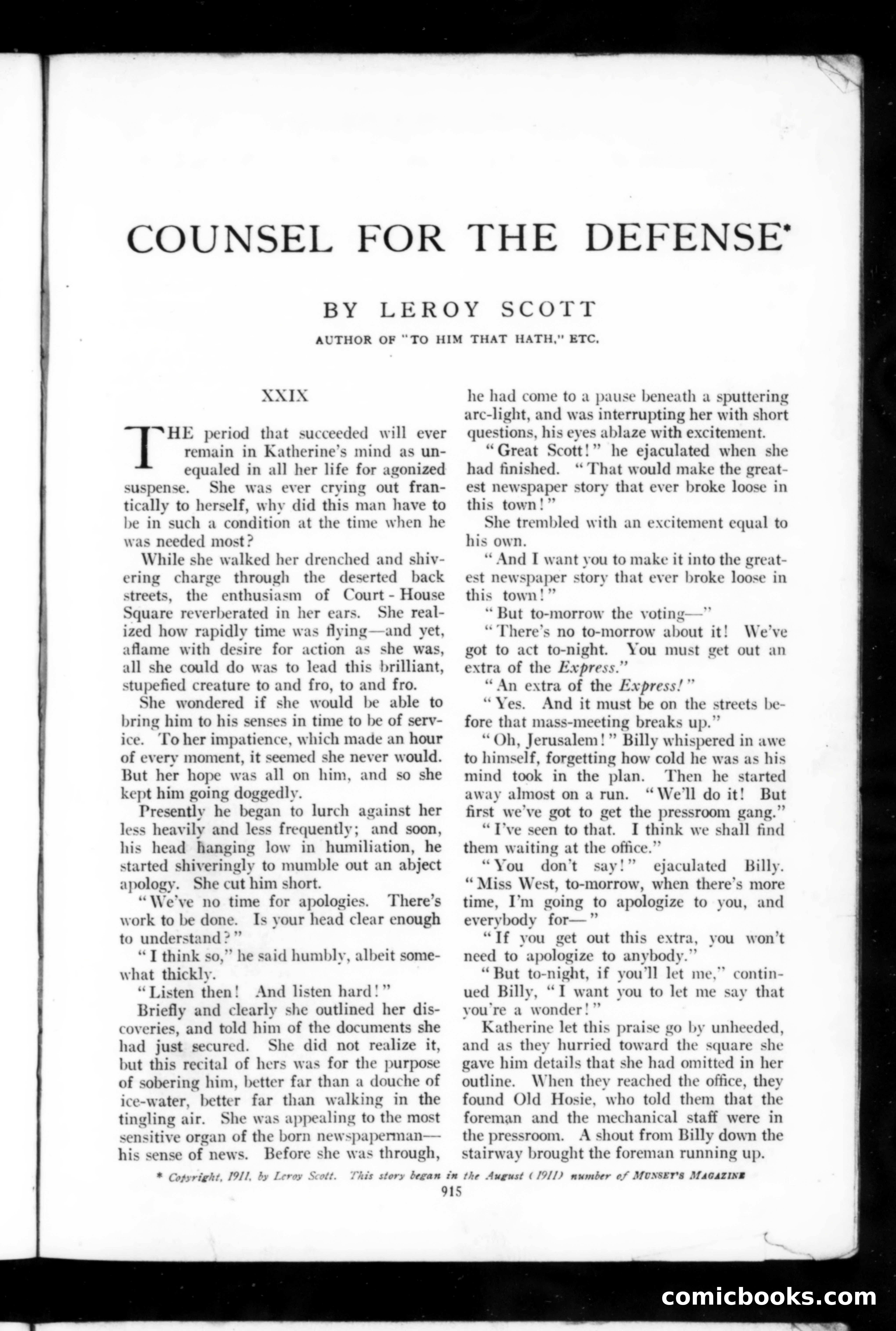 Munsey's Magazine, March 1912 — page 145 of 159