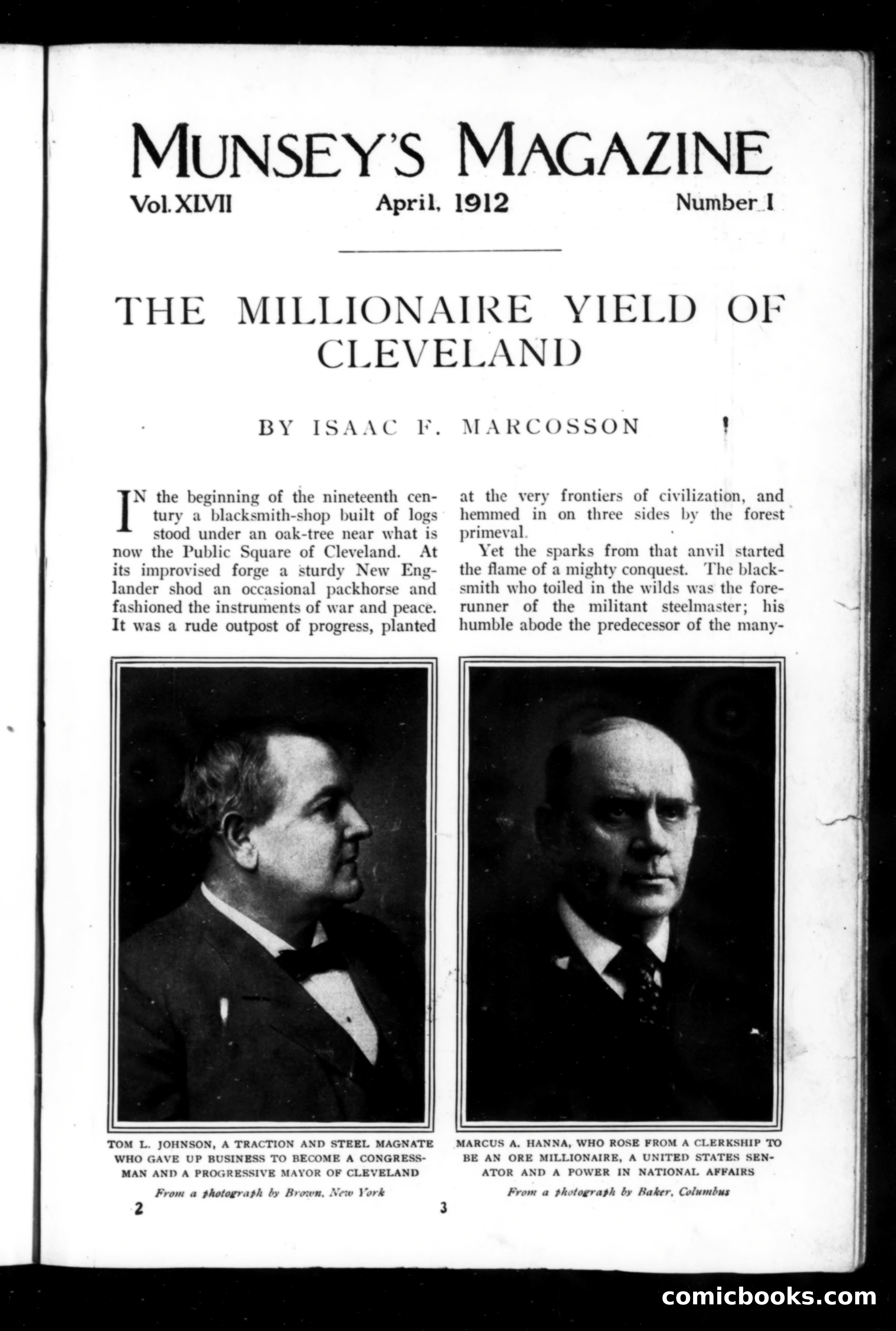 Munsey's Magazine, April 1912 — page 1 of 156