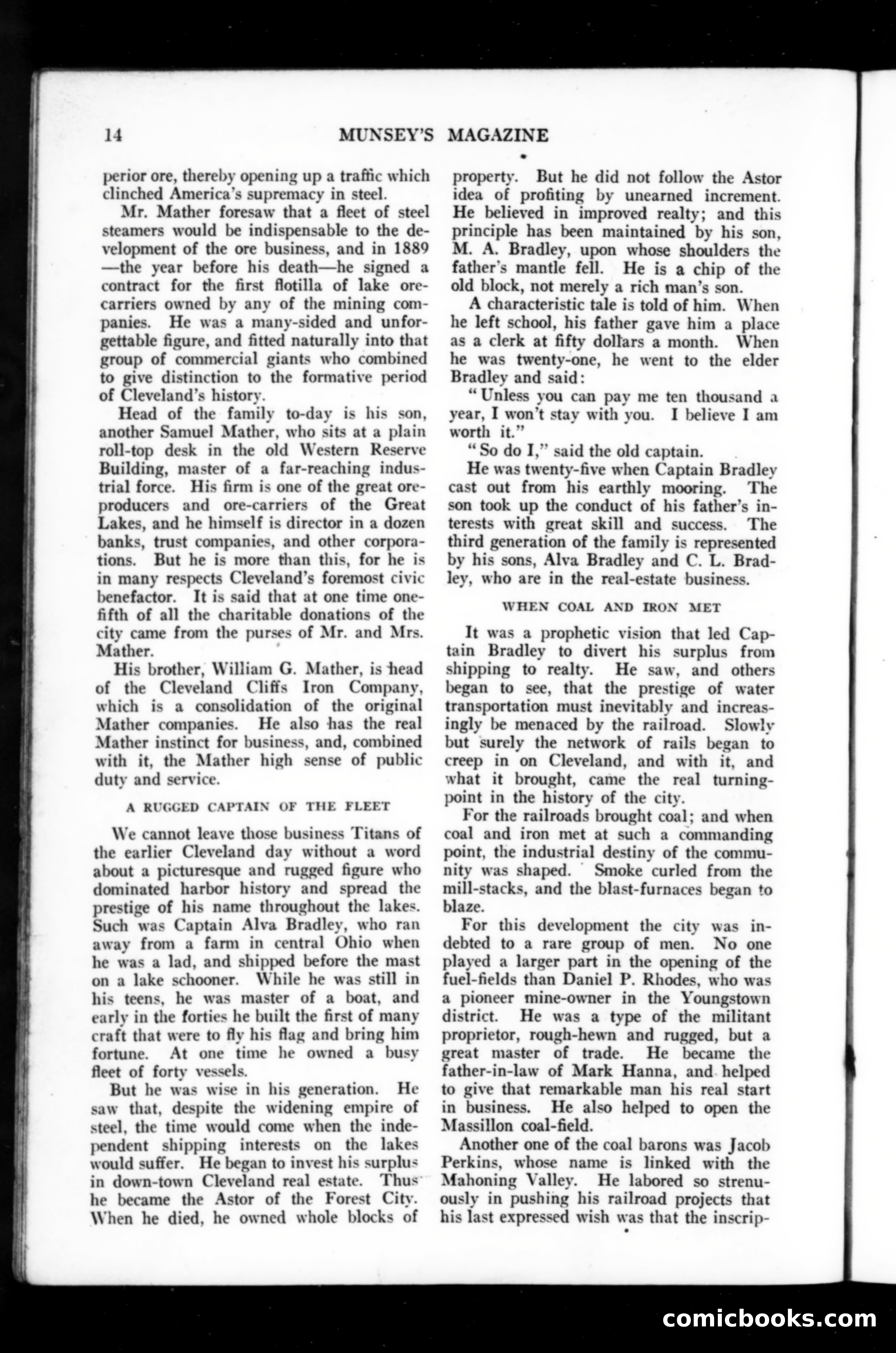 Munsey's Magazine, April 1912 — page 12 of 156