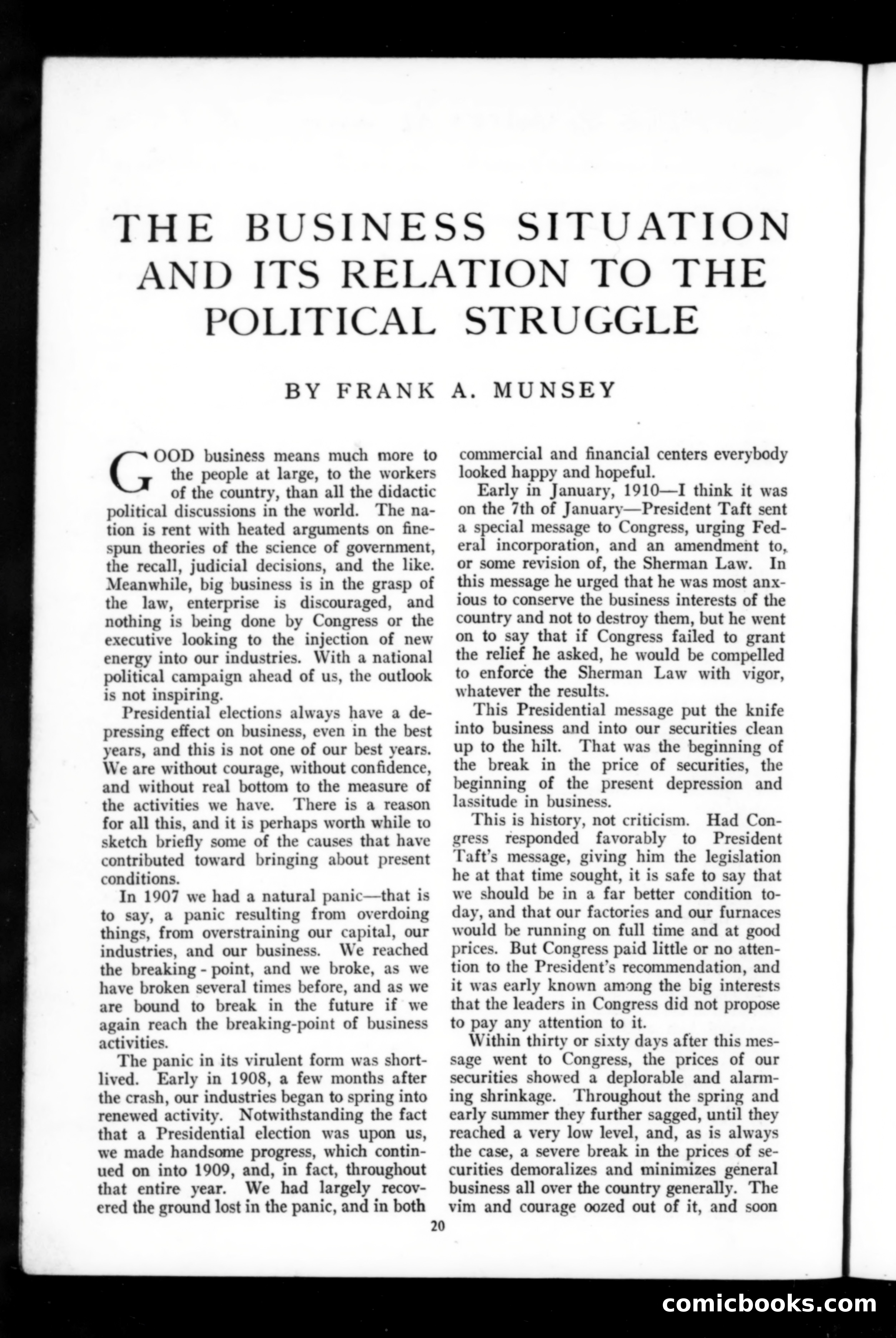 Munsey's Magazine, April 1912 — page 18 of 156