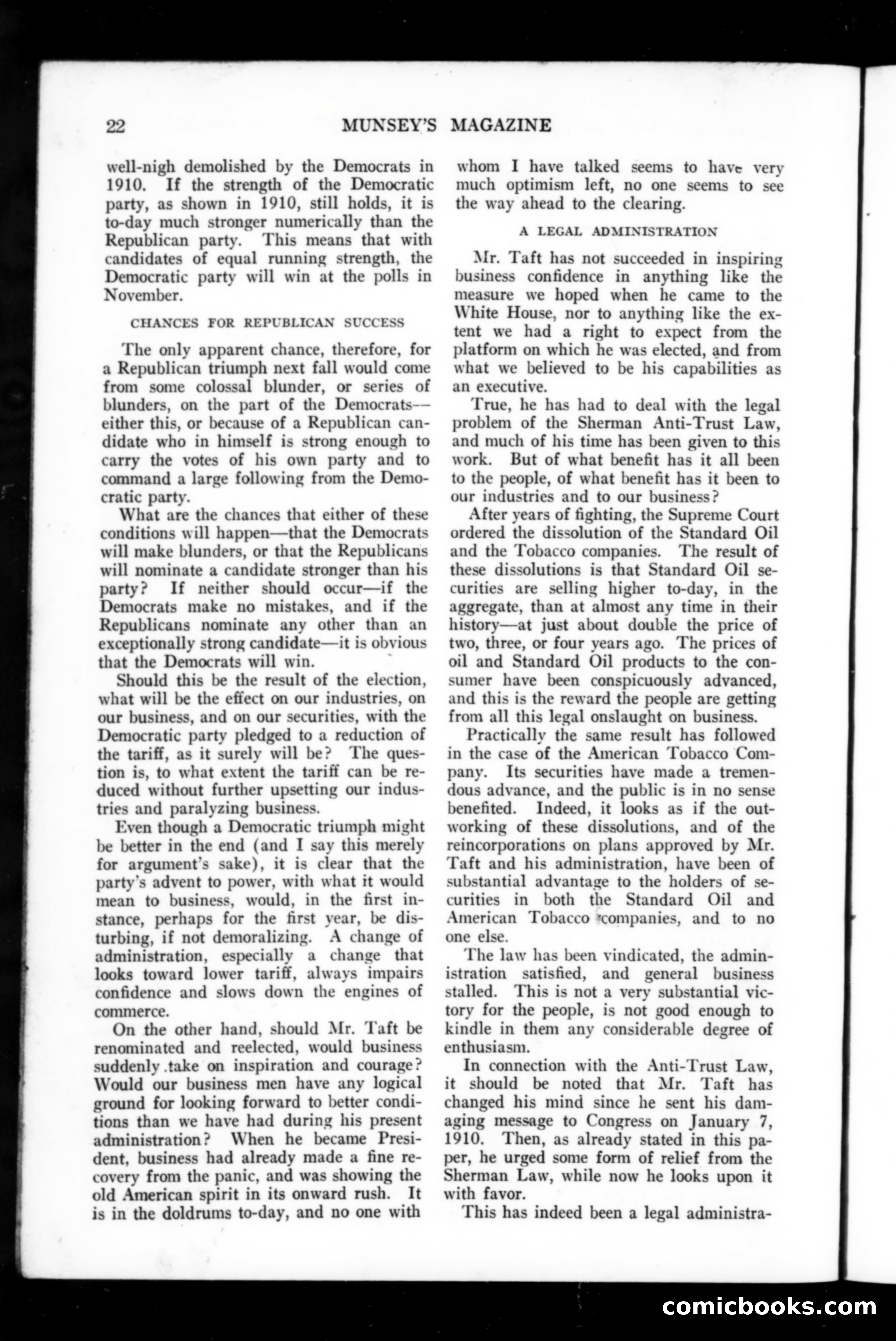 Munsey's Magazine, April 1912 — page 20 of 156