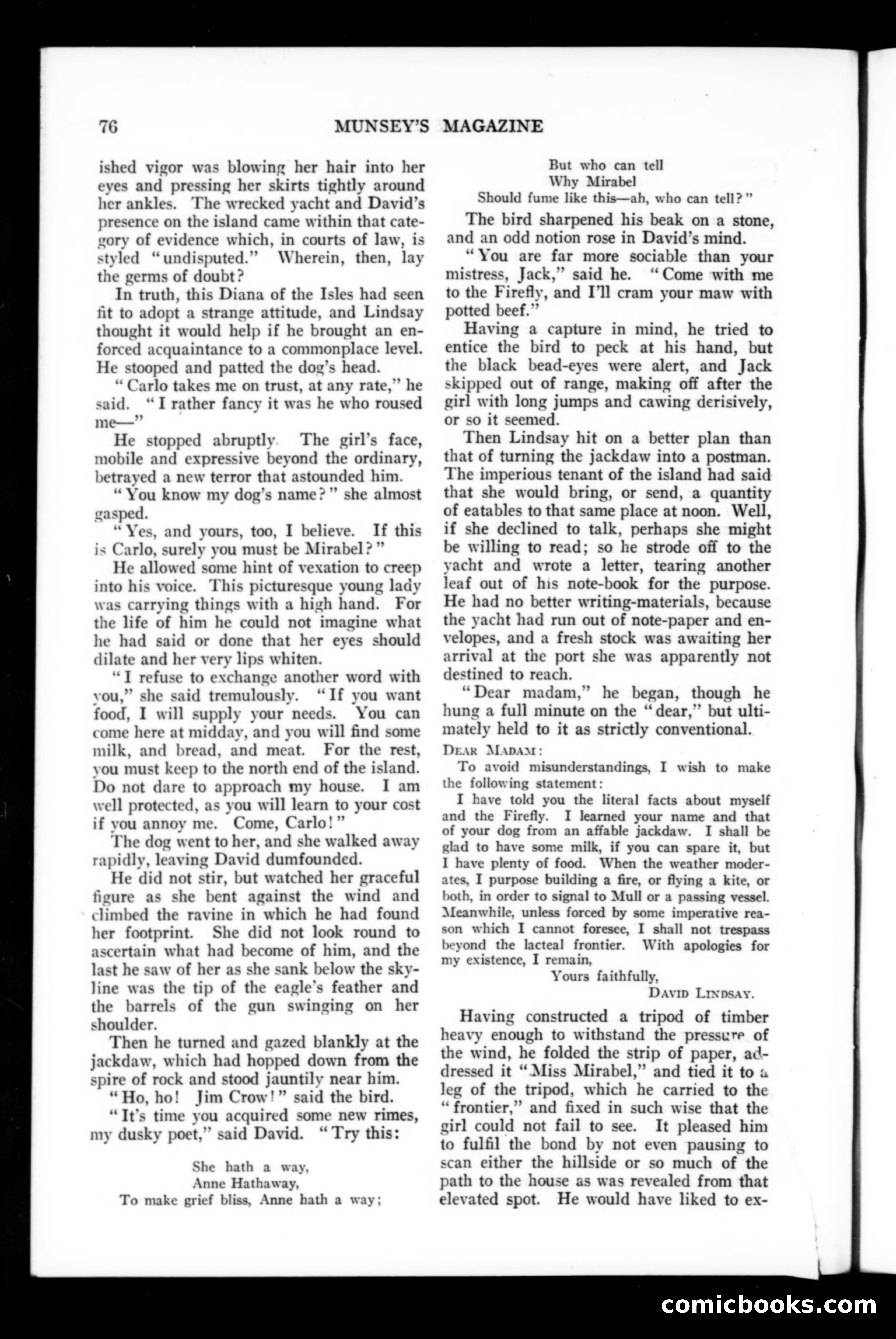 Munsey's Magazine, April 1912 — page 74 of 156