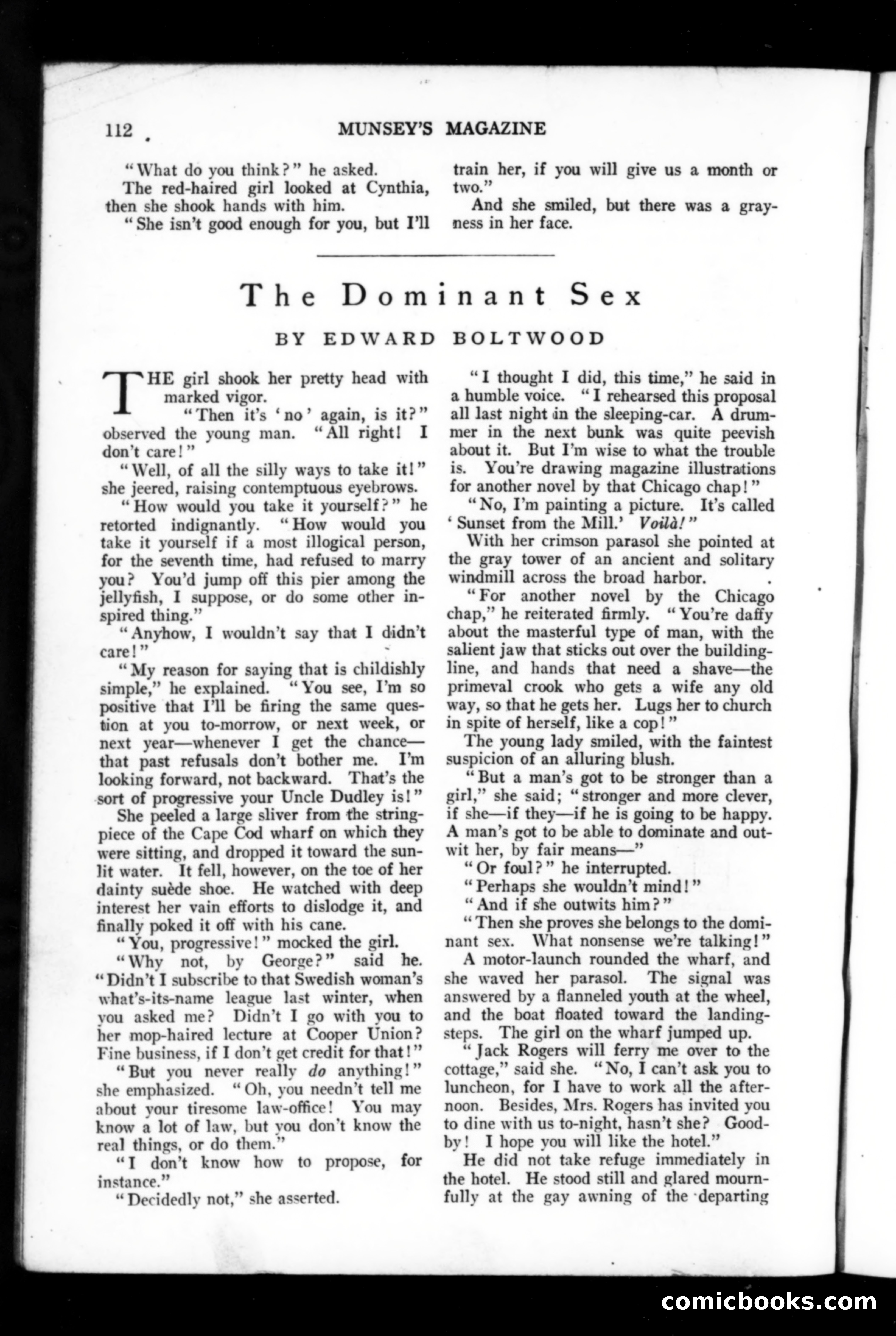 Munsey's Magazine, April 1912 — page 110 of 156