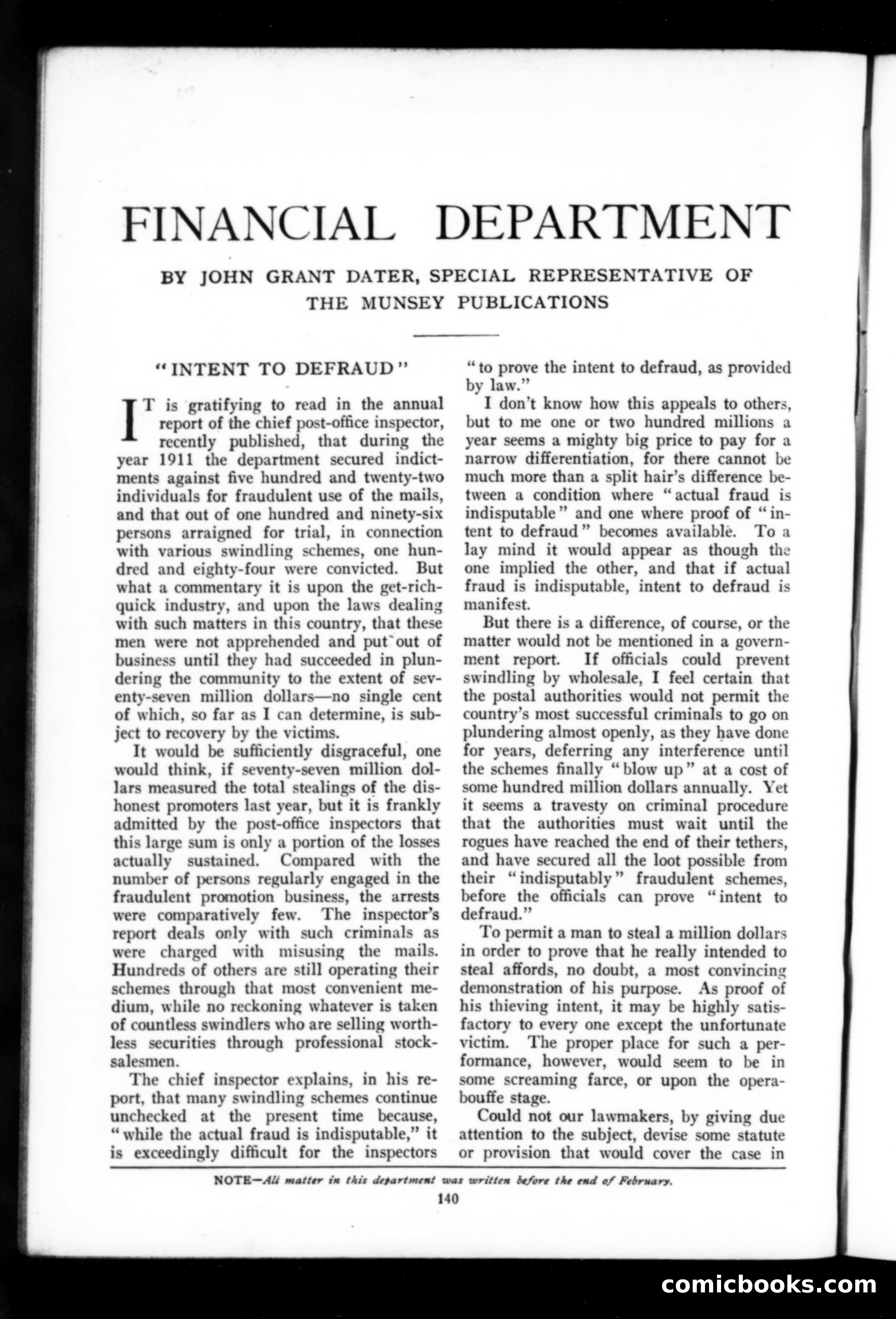 Munsey's Magazine, April 1912 — page 138 of 156