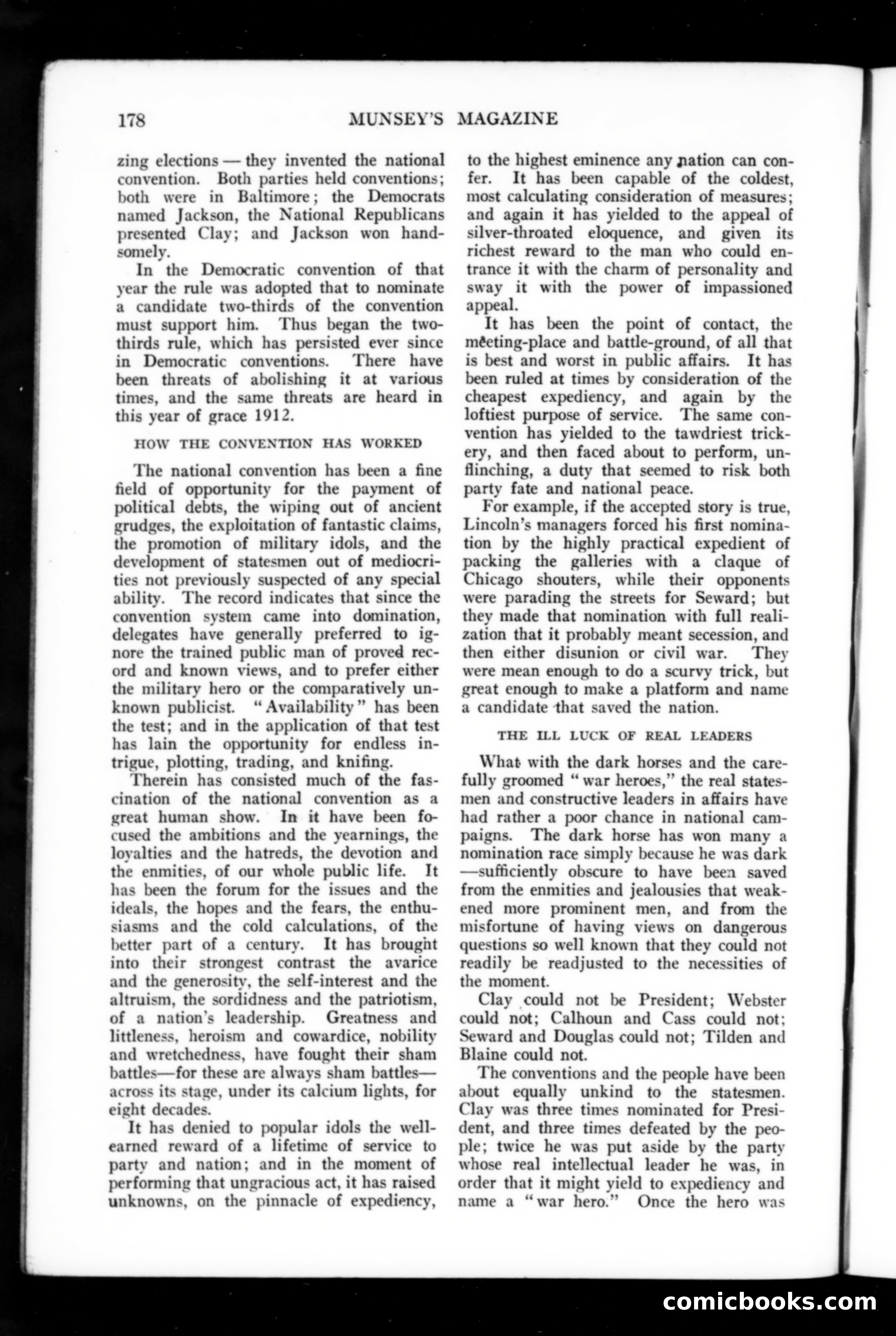 Munsey's Magazine, May 1912 — page 20 of 156