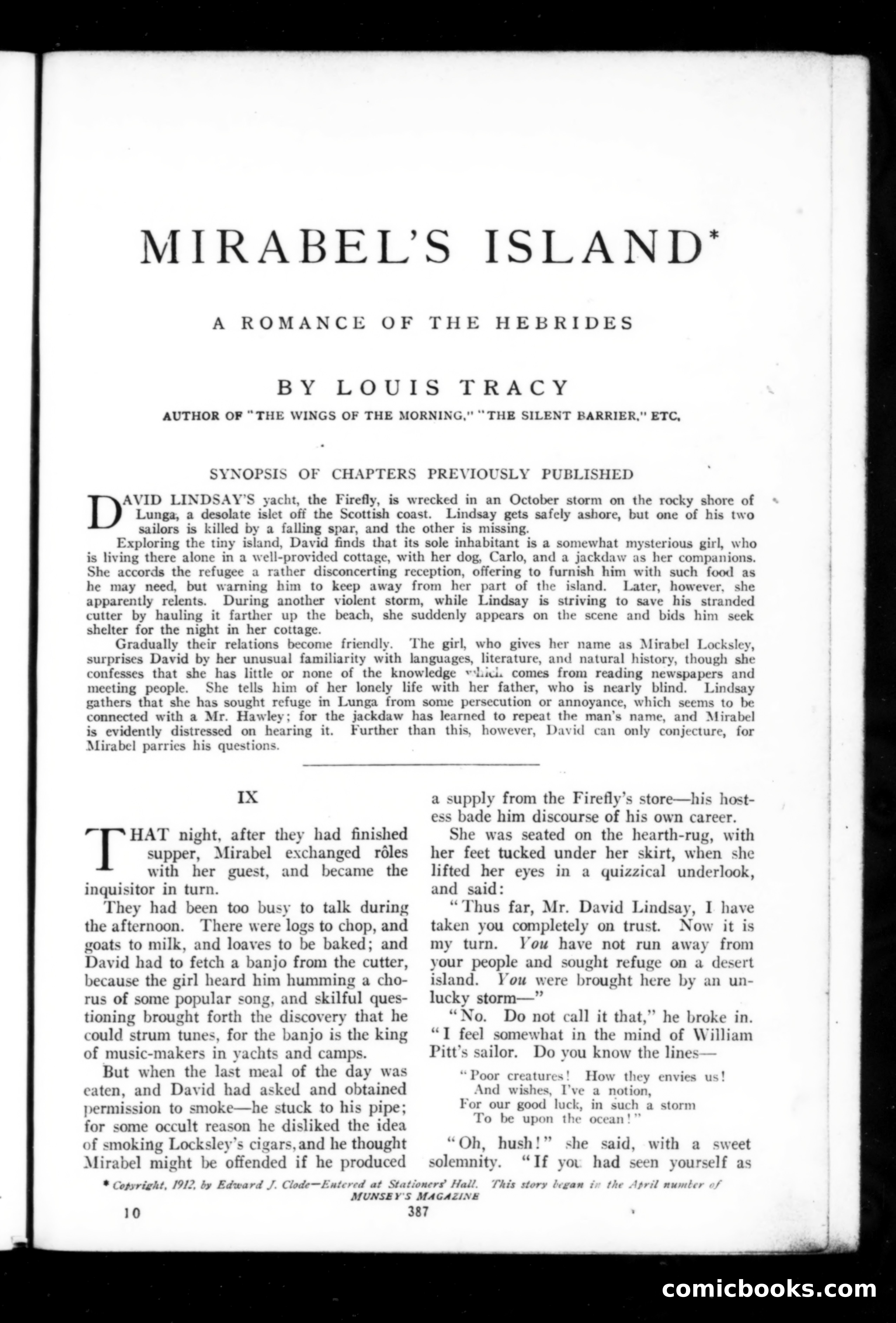 Munsey's Magazine, June 1912 — page 73 of 168