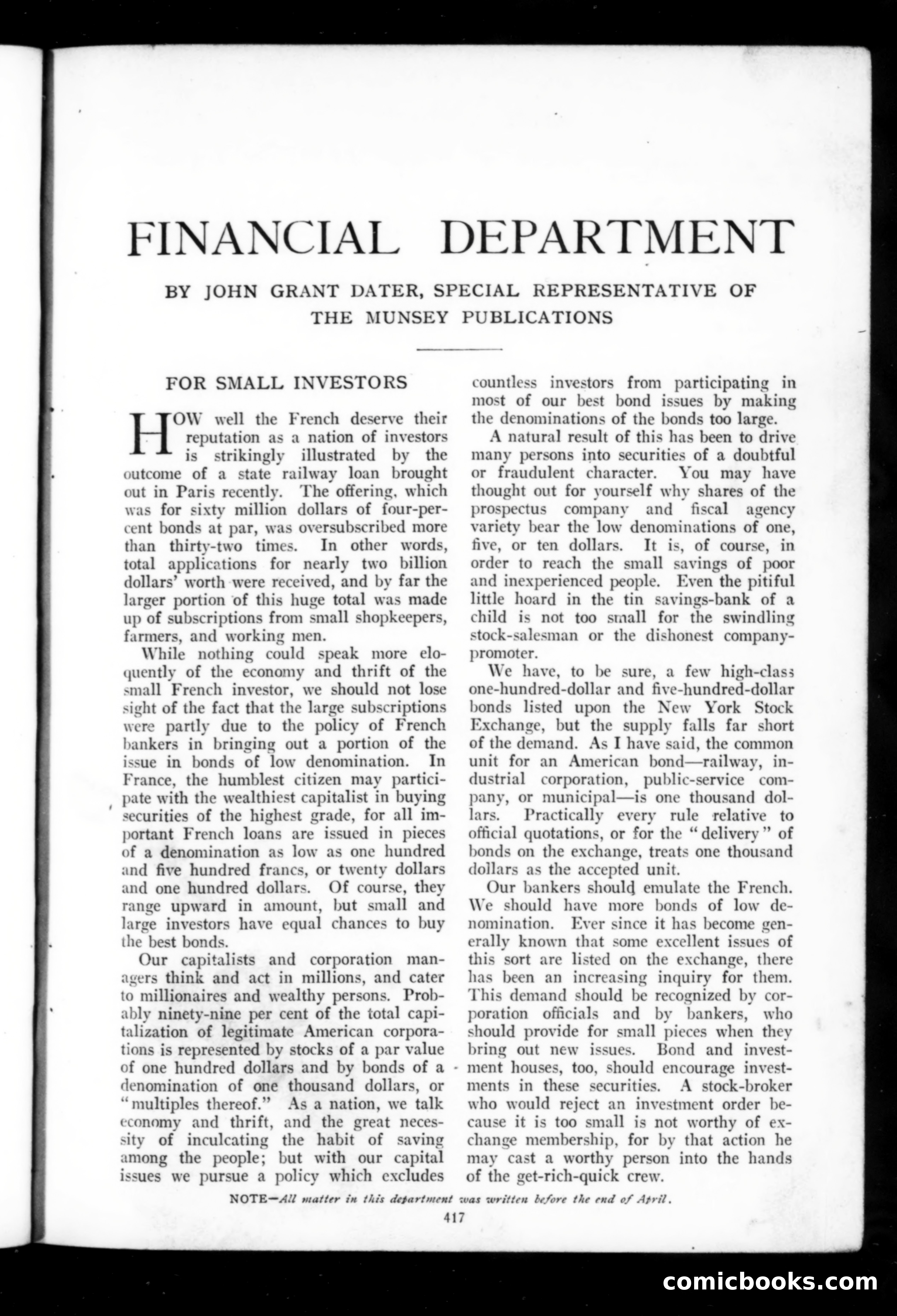 Munsey's Magazine, June 1912 — page 103 of 168