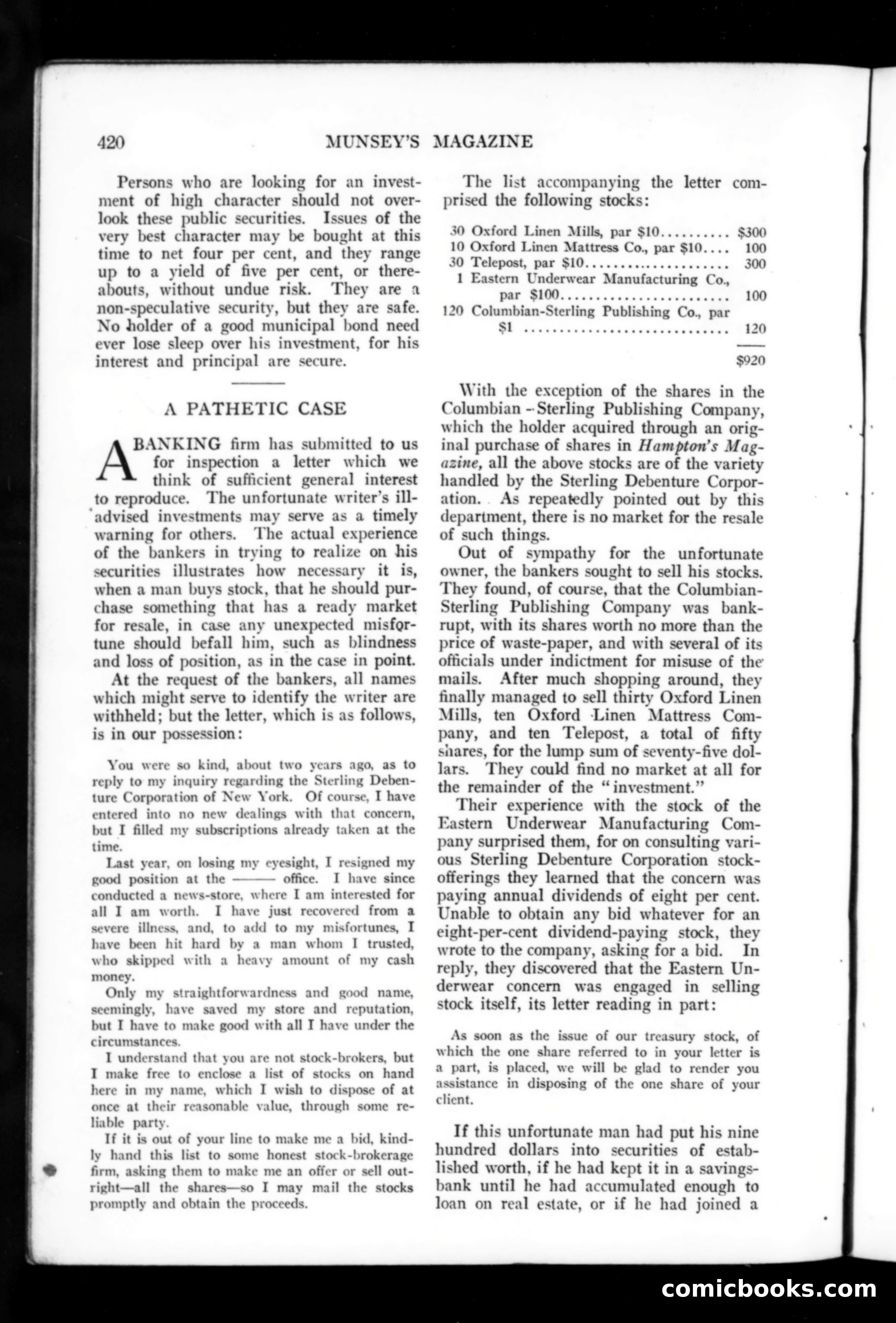 Munsey's Magazine, June 1912 — page 106 of 168
