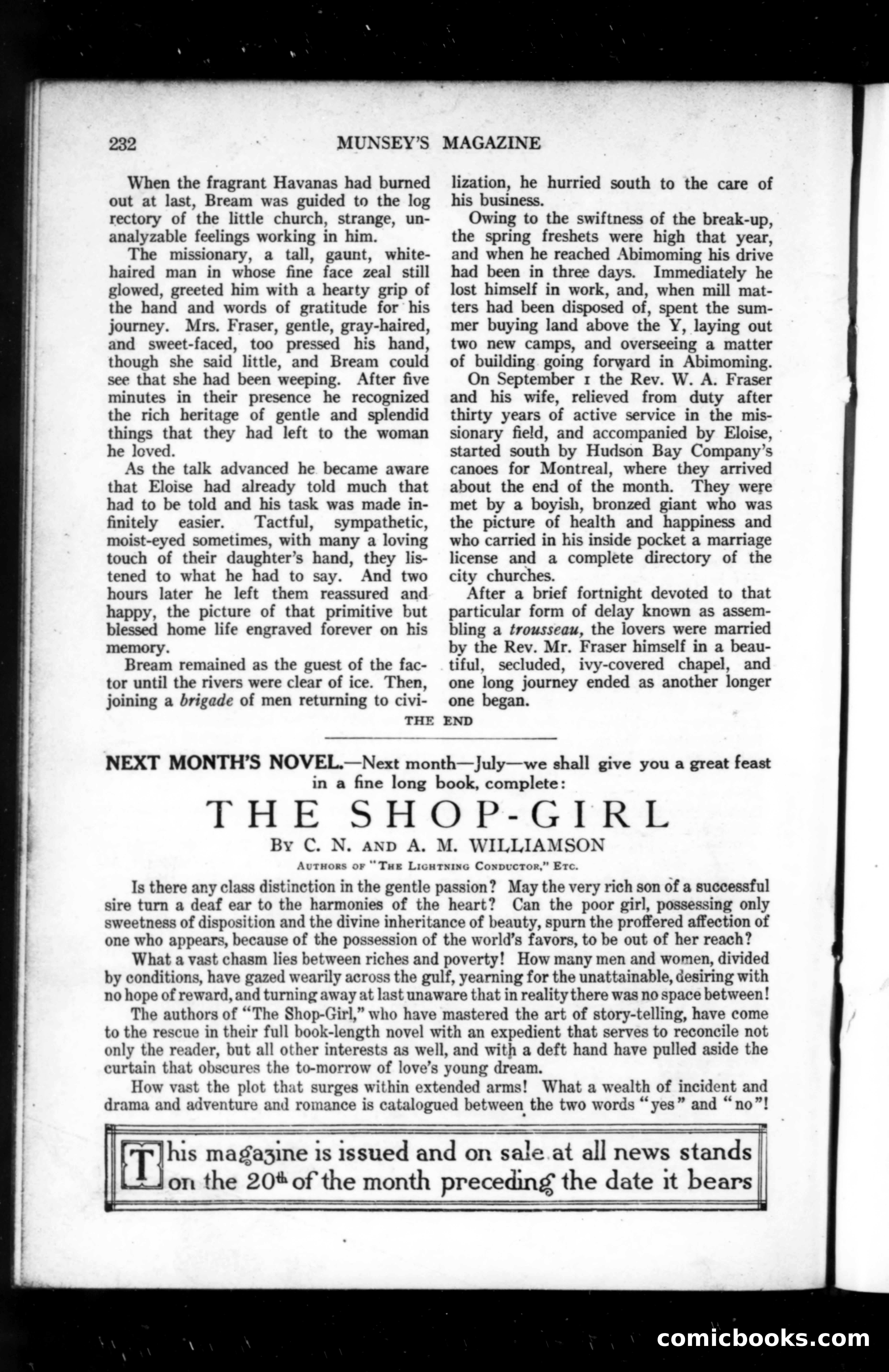 Munsey's Magazine, June 1914 — page 232 of 232