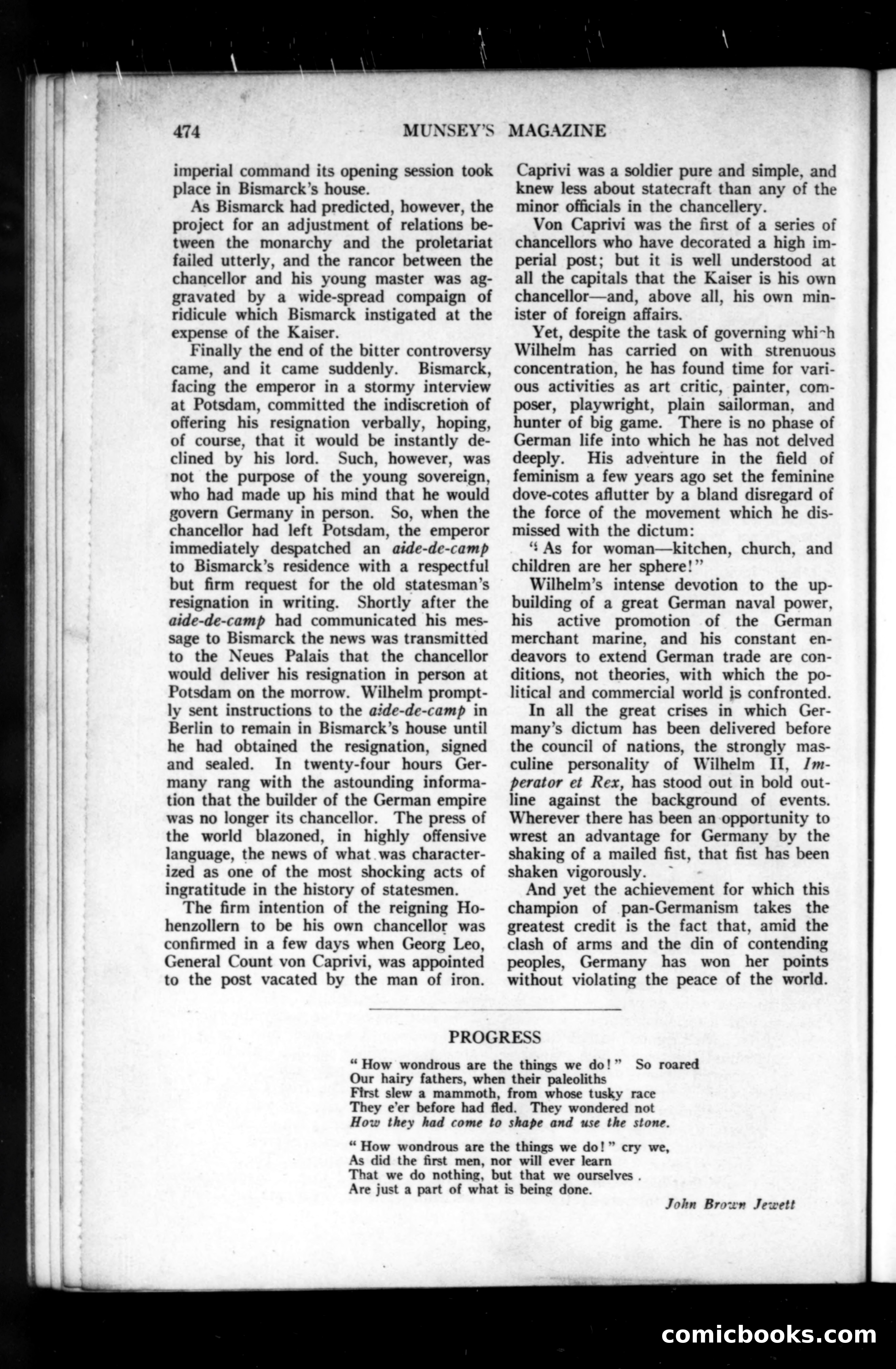 Munsey's Magazine, August 1914 — page 10 of 224