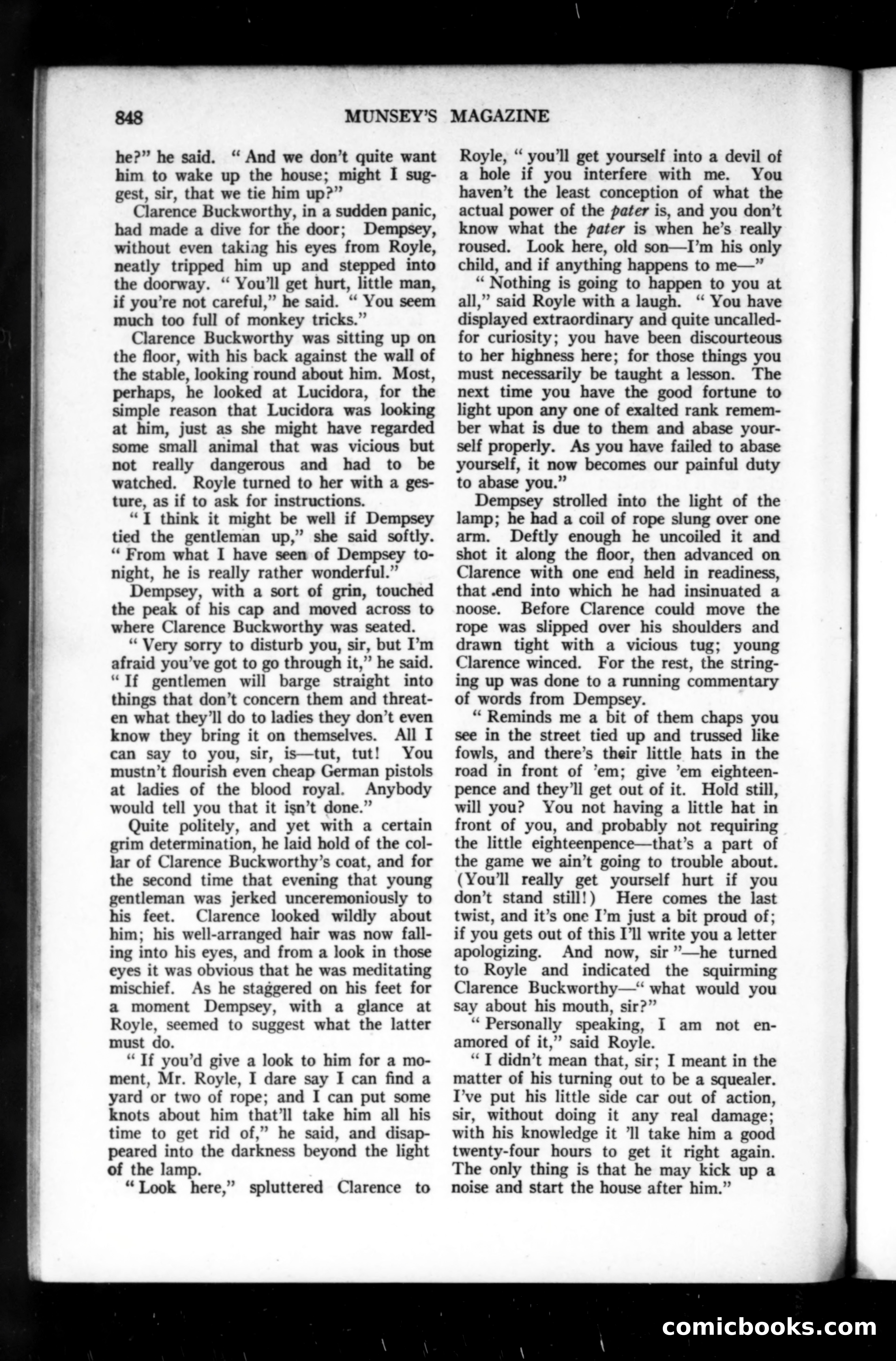 Munsey's Magazine, September 1914 — page 160 of 225