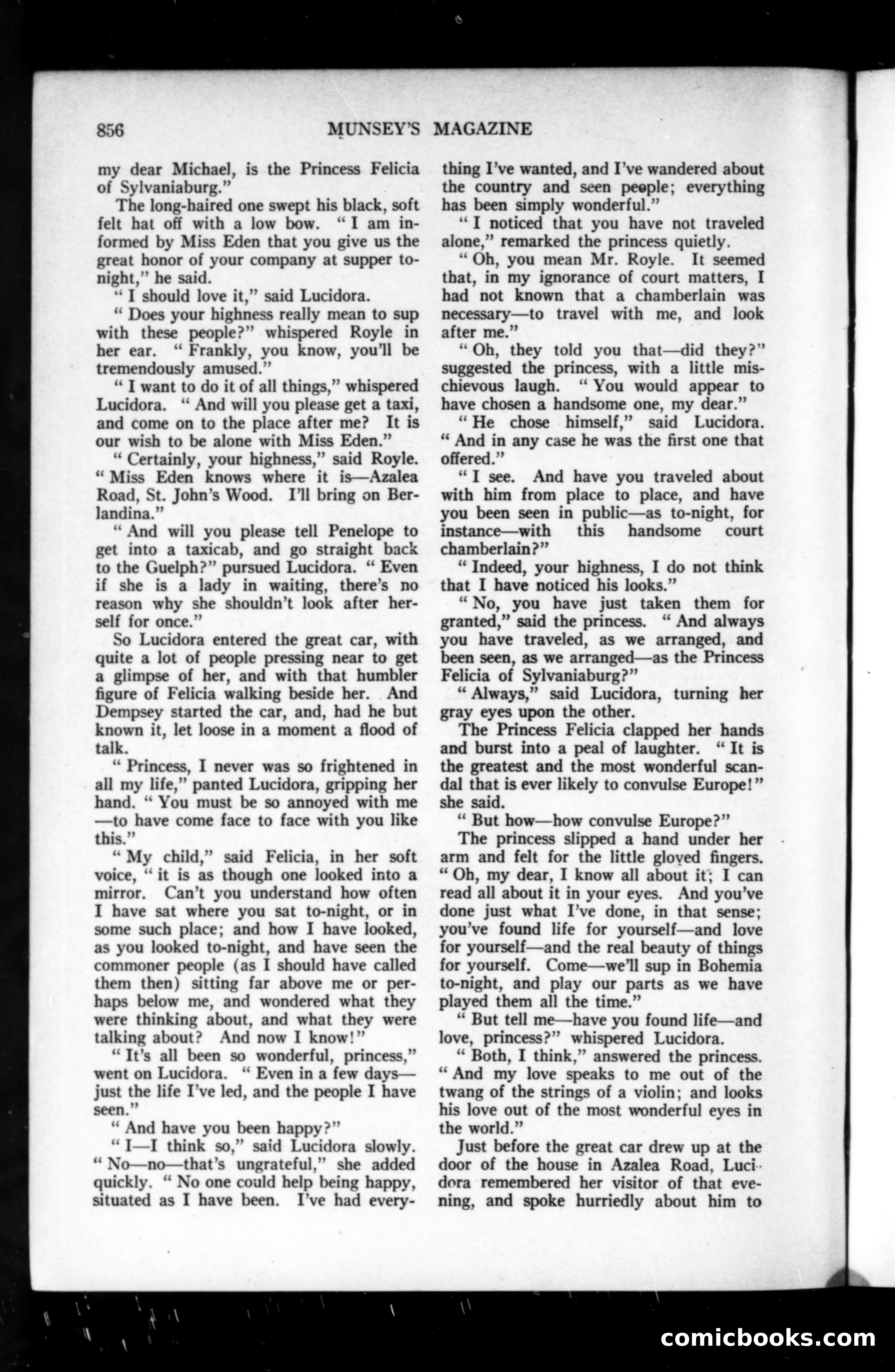 Munsey's Magazine, September 1914 — page 168 of 225