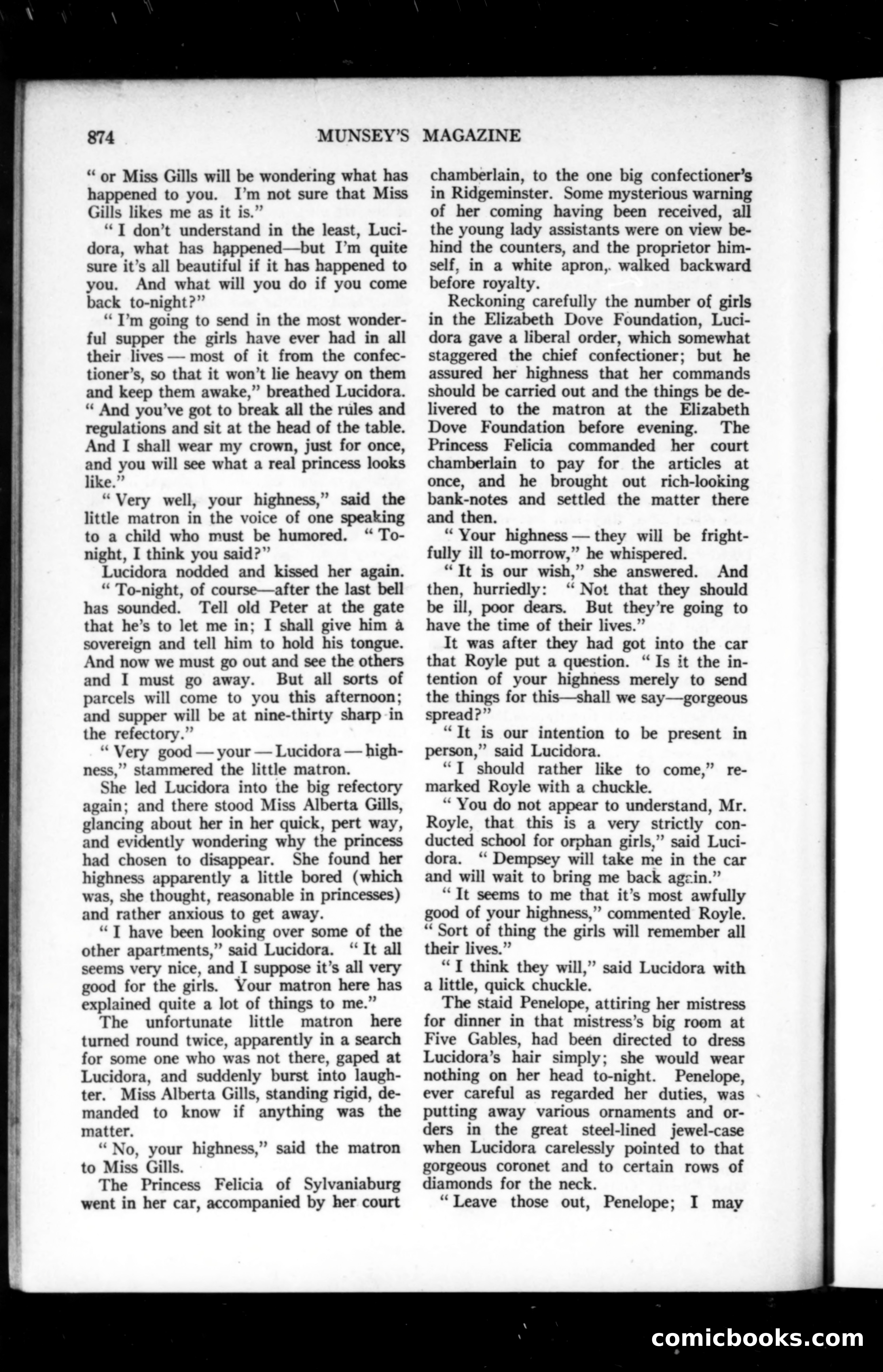Munsey's Magazine, September 1914 — page 186 of 225