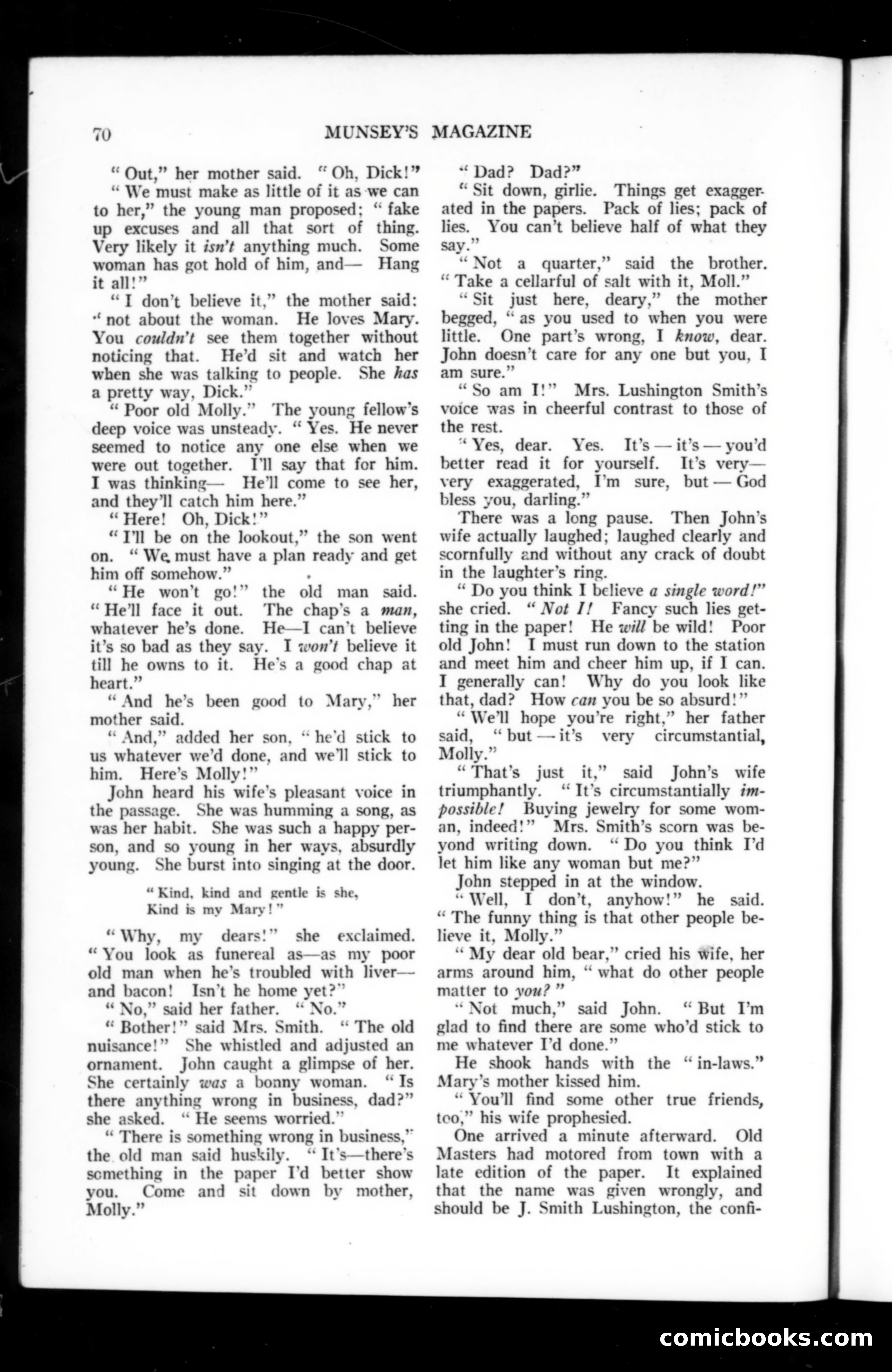 Munsey's Magazine, October 1914 — page 70 of 232