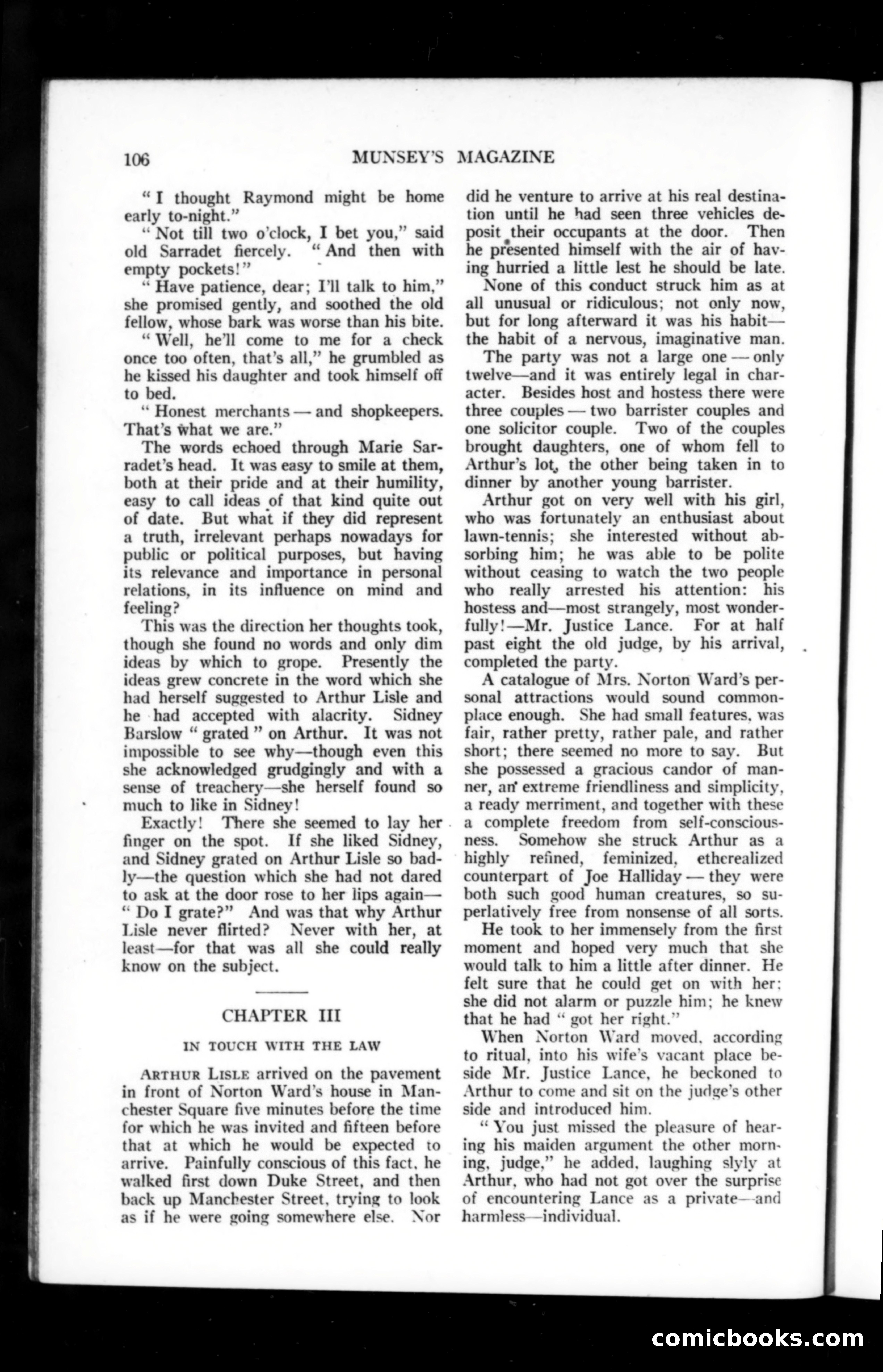 Munsey's Magazine, October 1914 — page 106 of 232