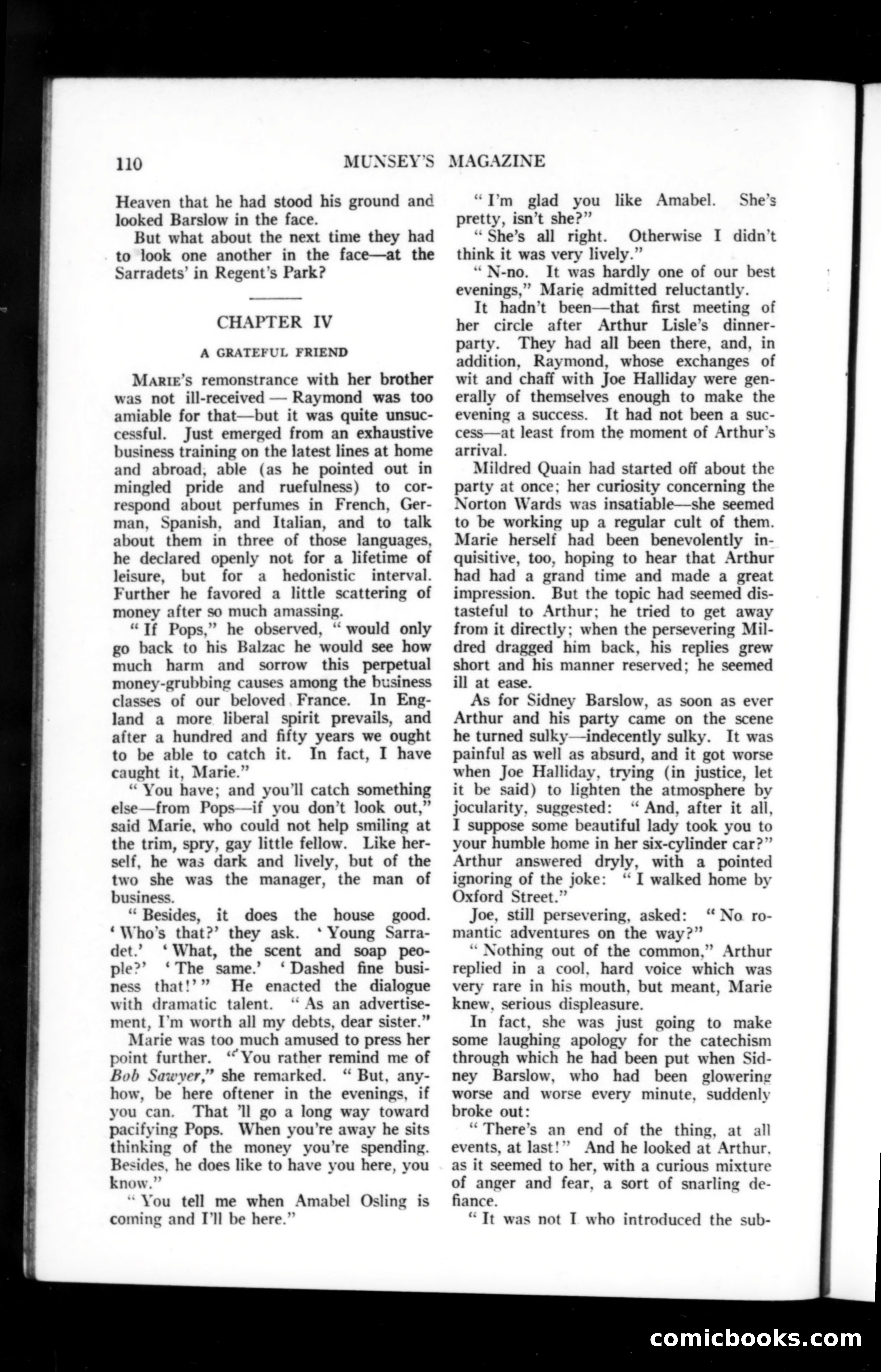 Munsey's Magazine, October 1914 — page 110 of 232