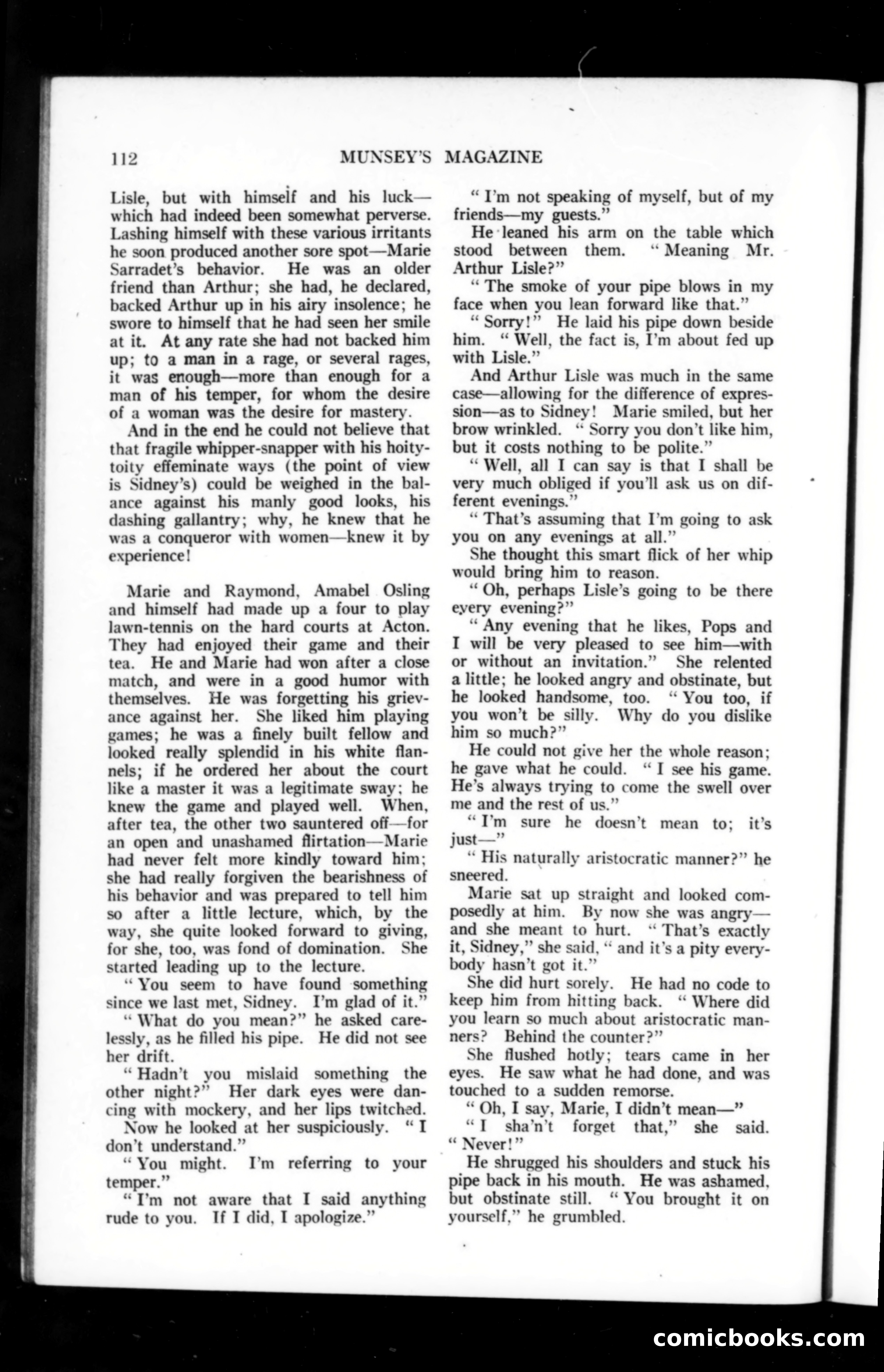 Munsey's Magazine, October 1914 — page 112 of 232