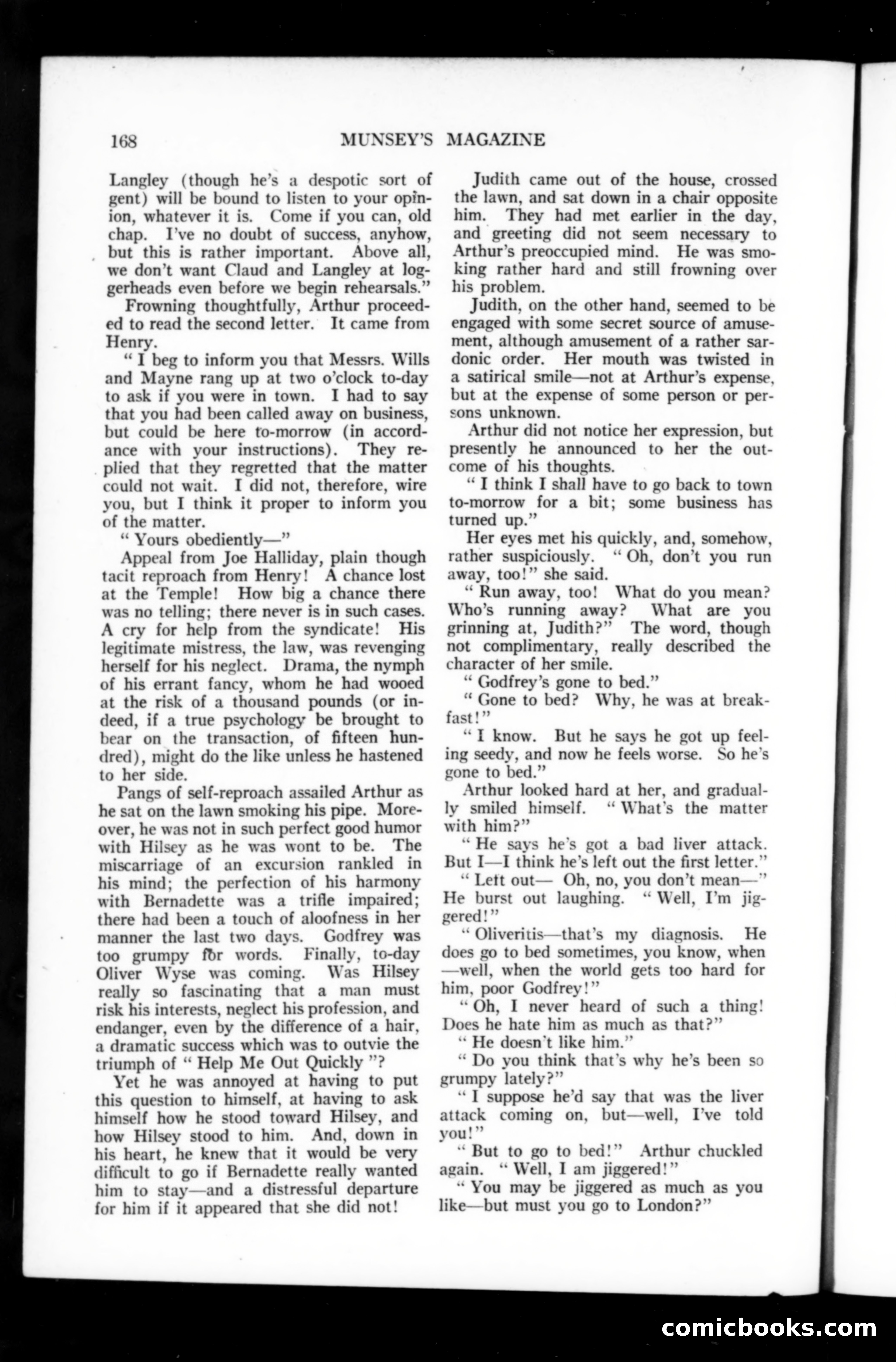Munsey's Magazine, October 1914 — page 168 of 232