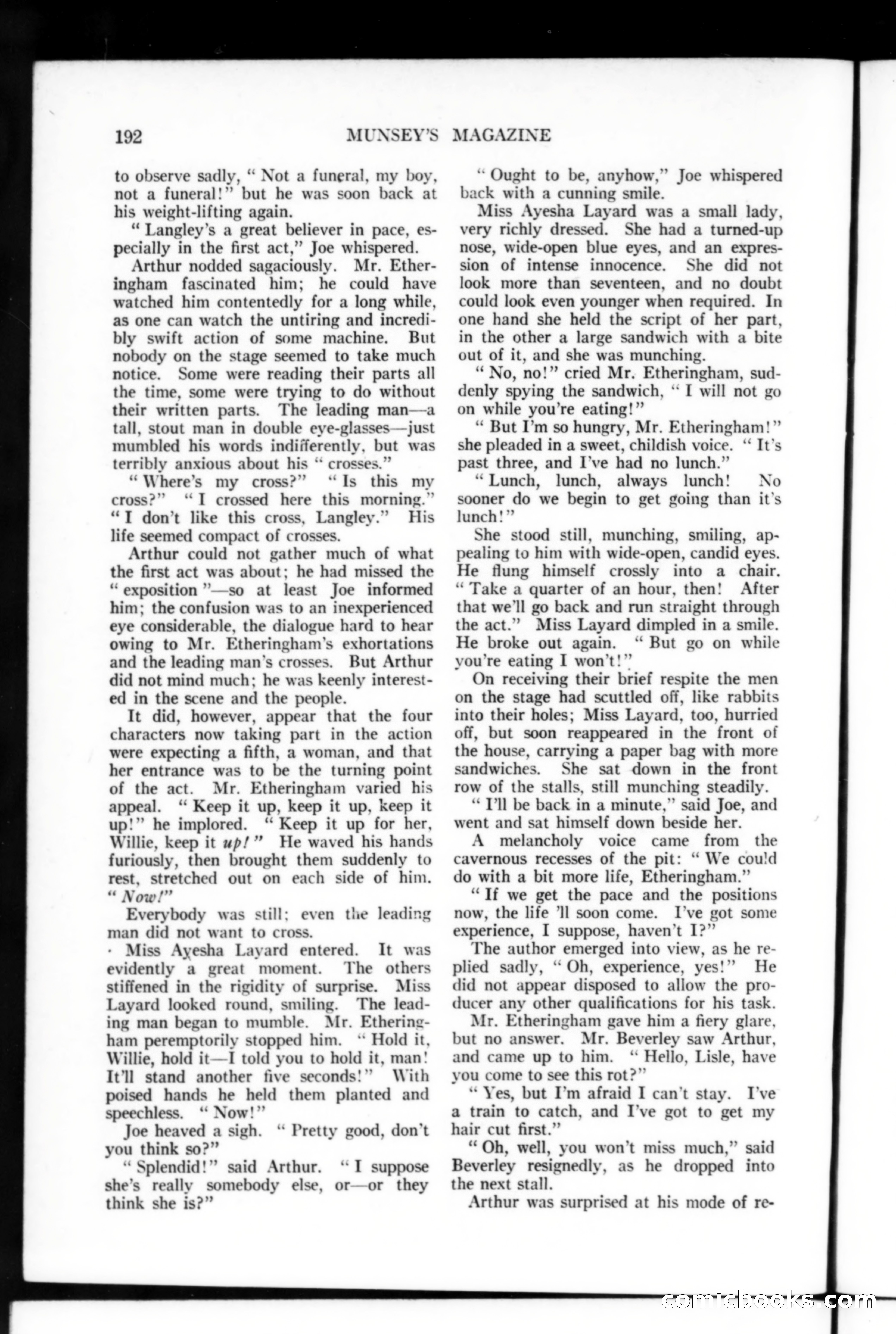 Munsey's Magazine, October 1914 — page 192 of 232