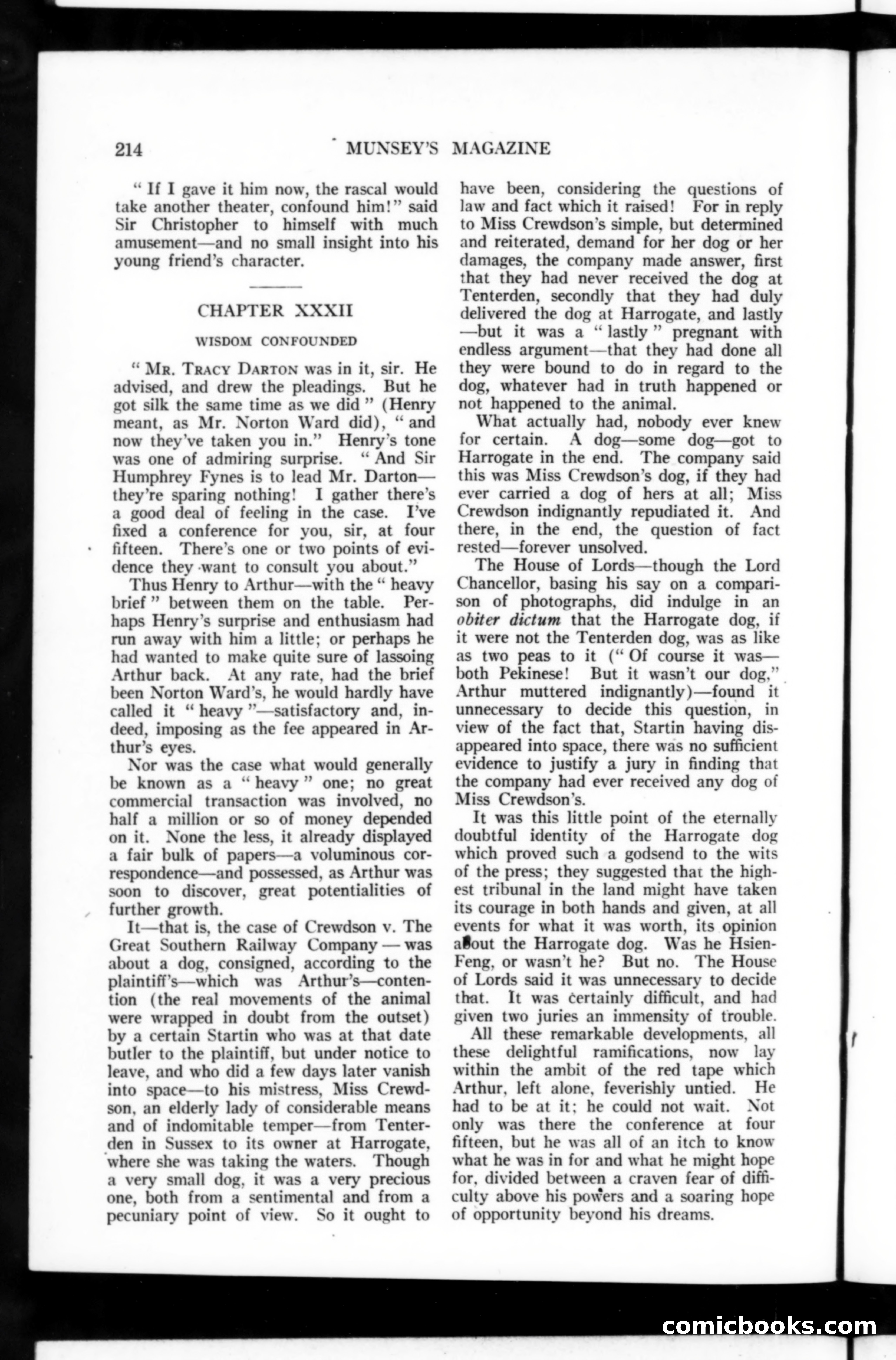 Munsey's Magazine, October 1914 — page 214 of 232