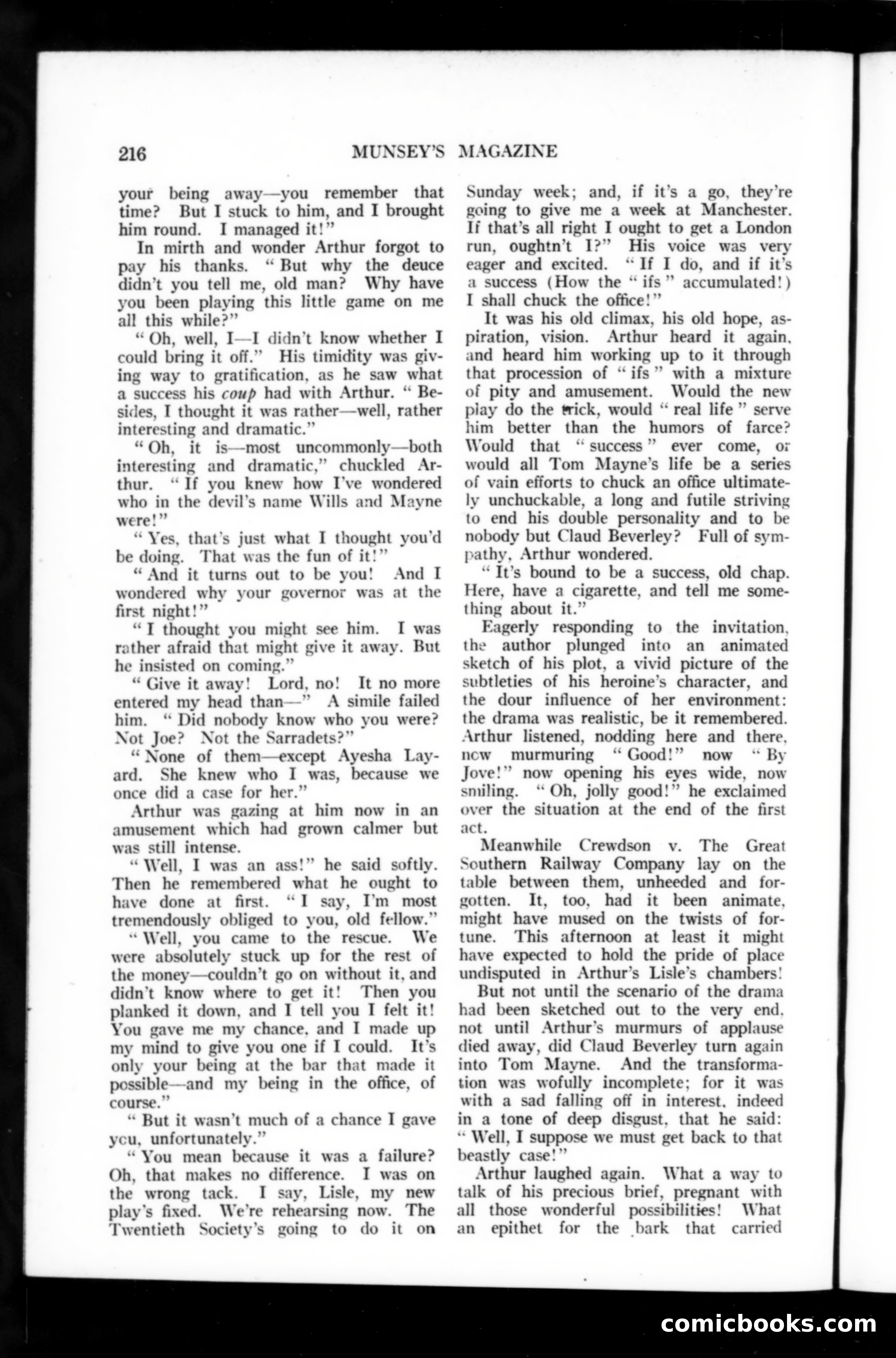 Munsey's Magazine, October 1914 — page 216 of 232