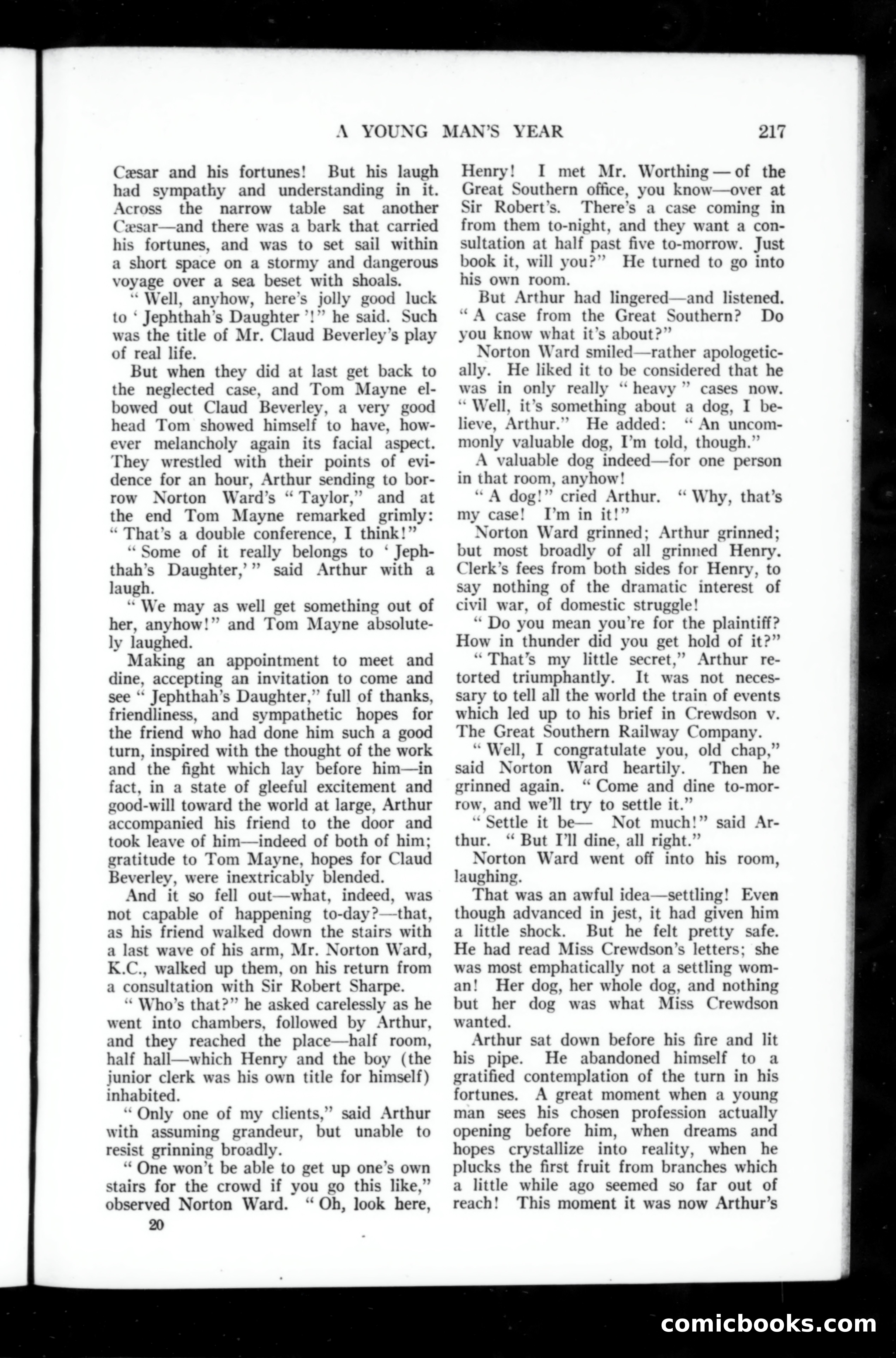 Munsey's Magazine, October 1914 — page 217 of 232