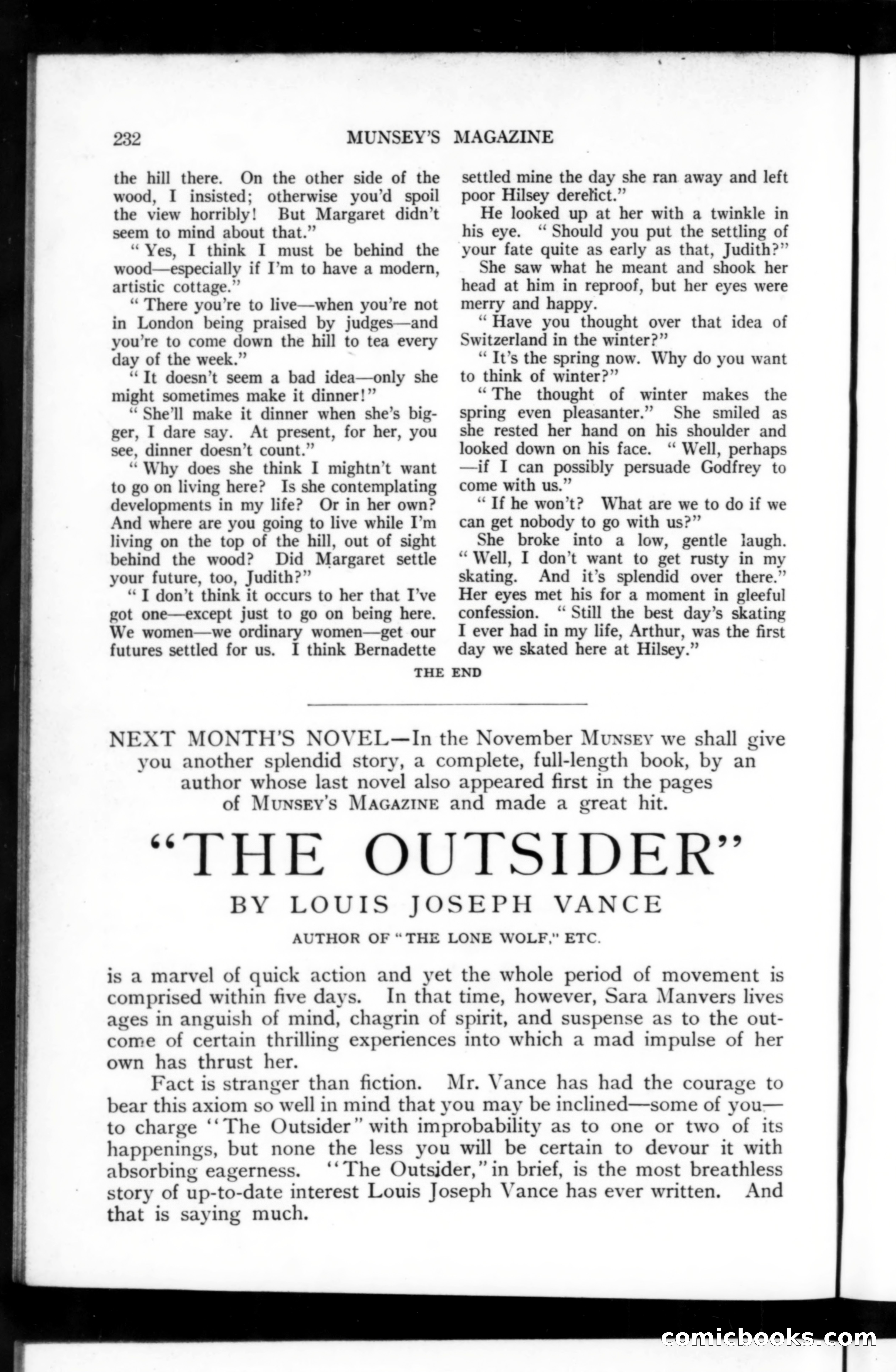 Munsey's Magazine, October 1914 — page 232 of 232