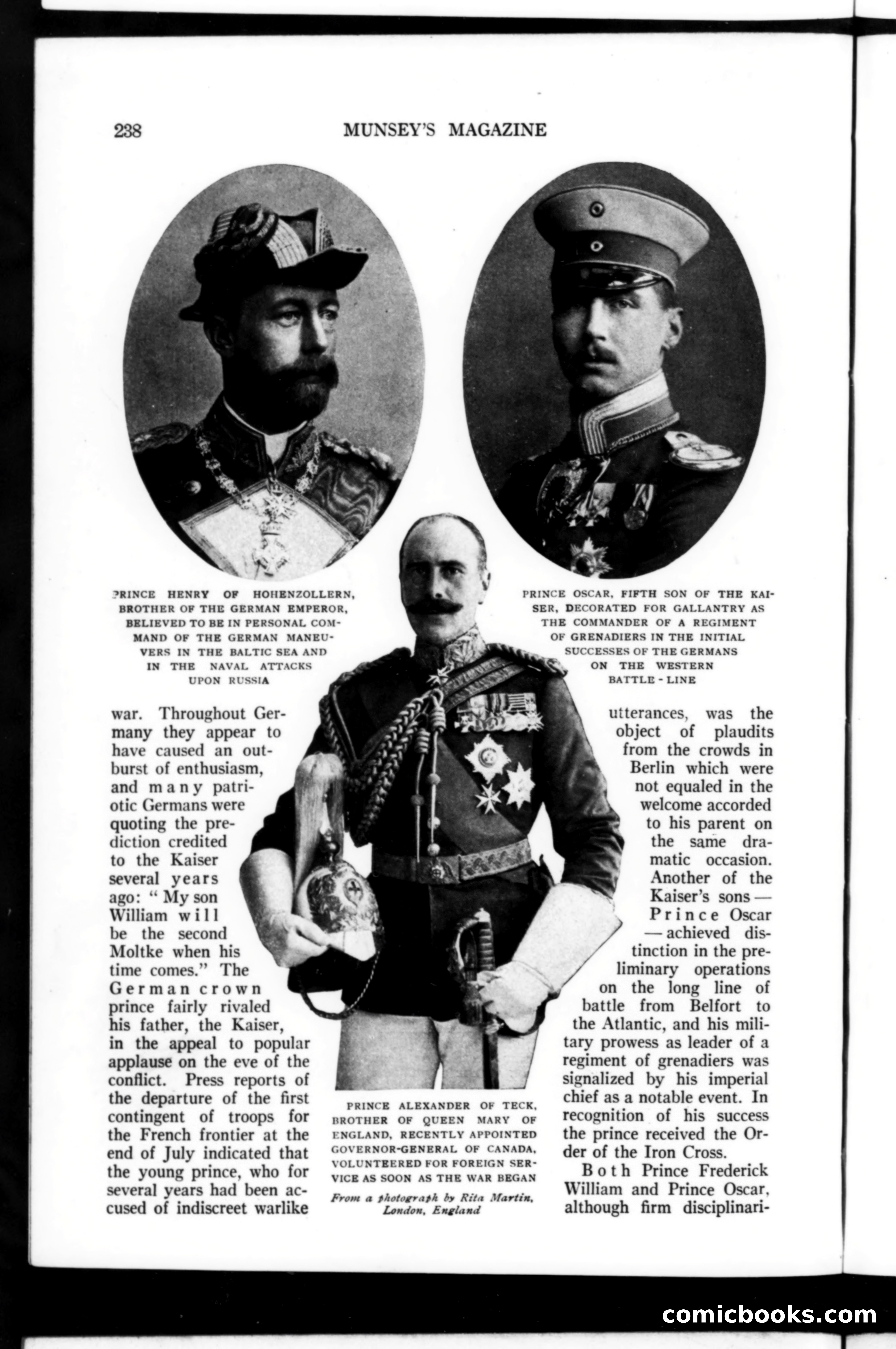 Munsey's Magazine, November 1914 — page 6 of 234