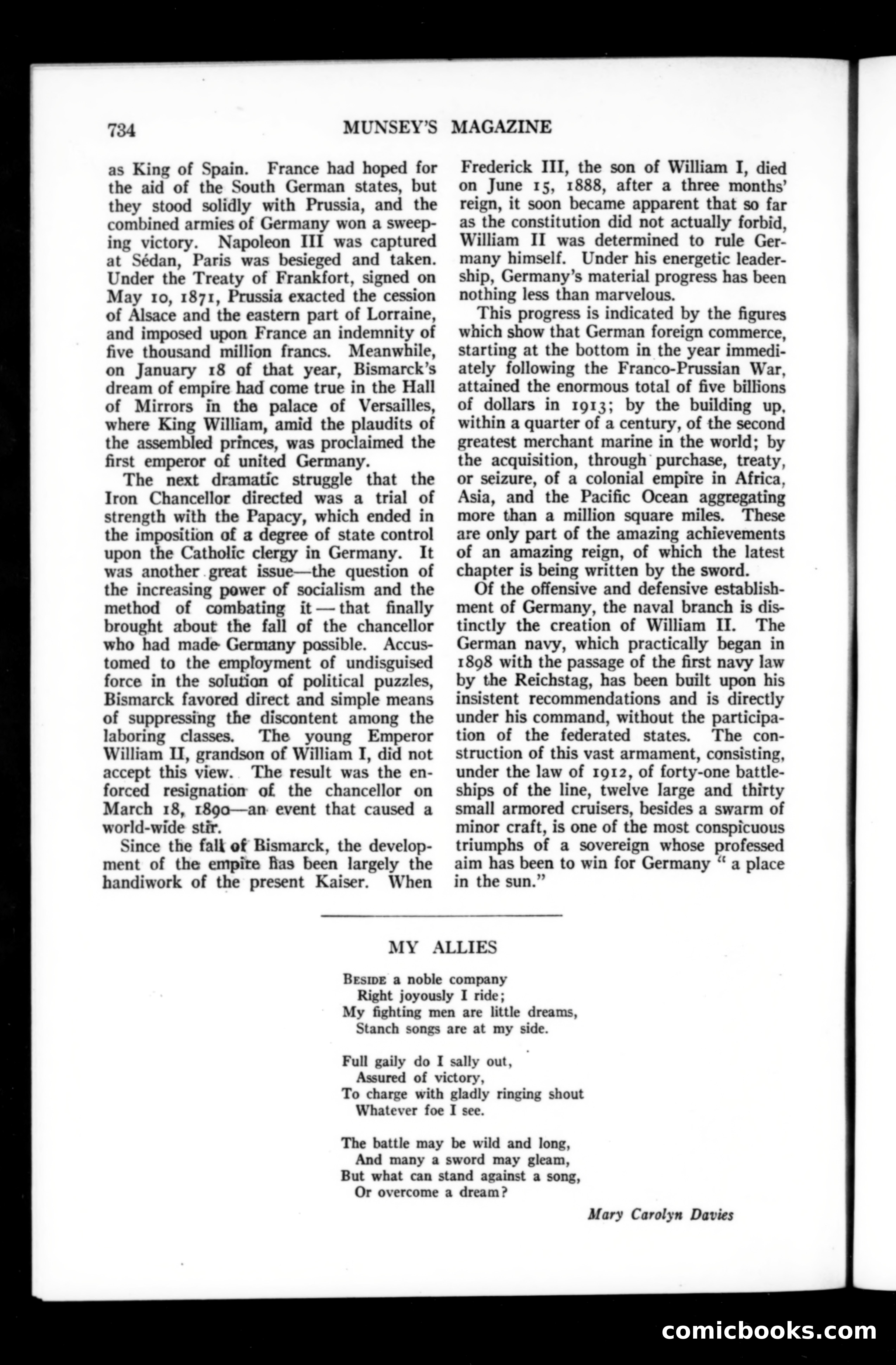 Munsey's Magazine, Vol. 53, No. 4 — page 36 of 209